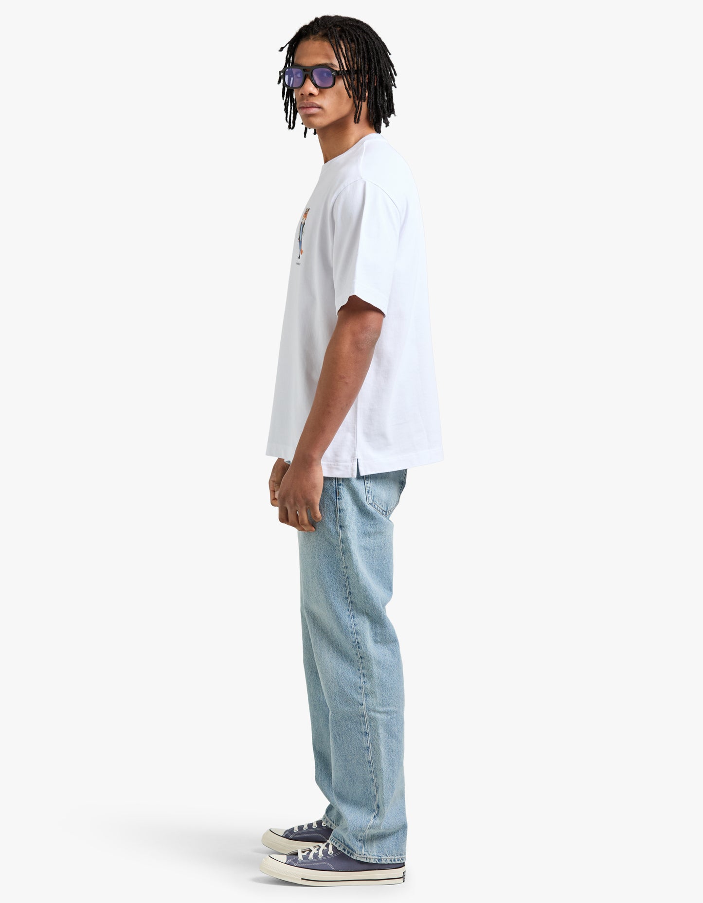 Dressed Fox Oversize T Shirt - White