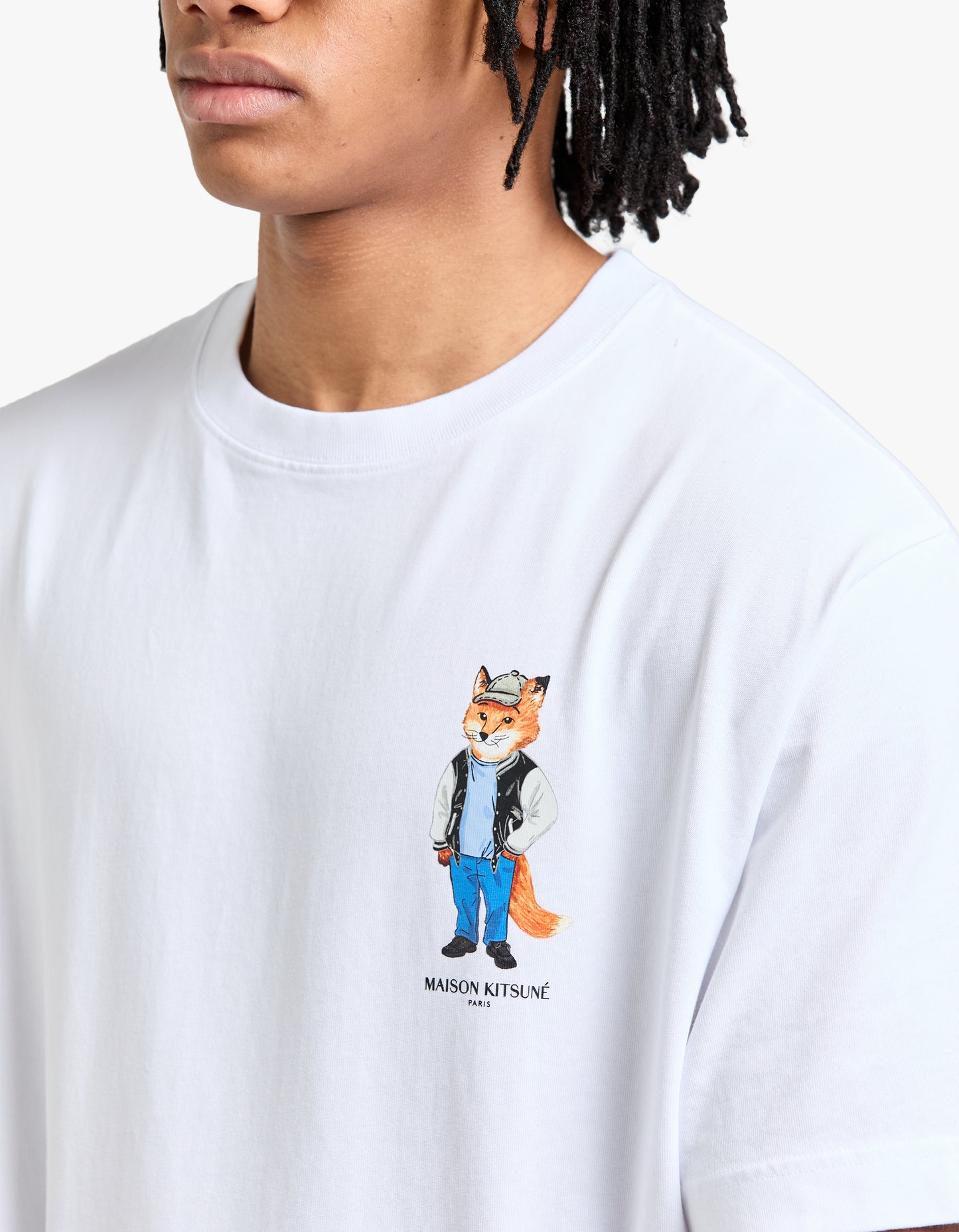 Dressed Fox Oversize T Shirt - White