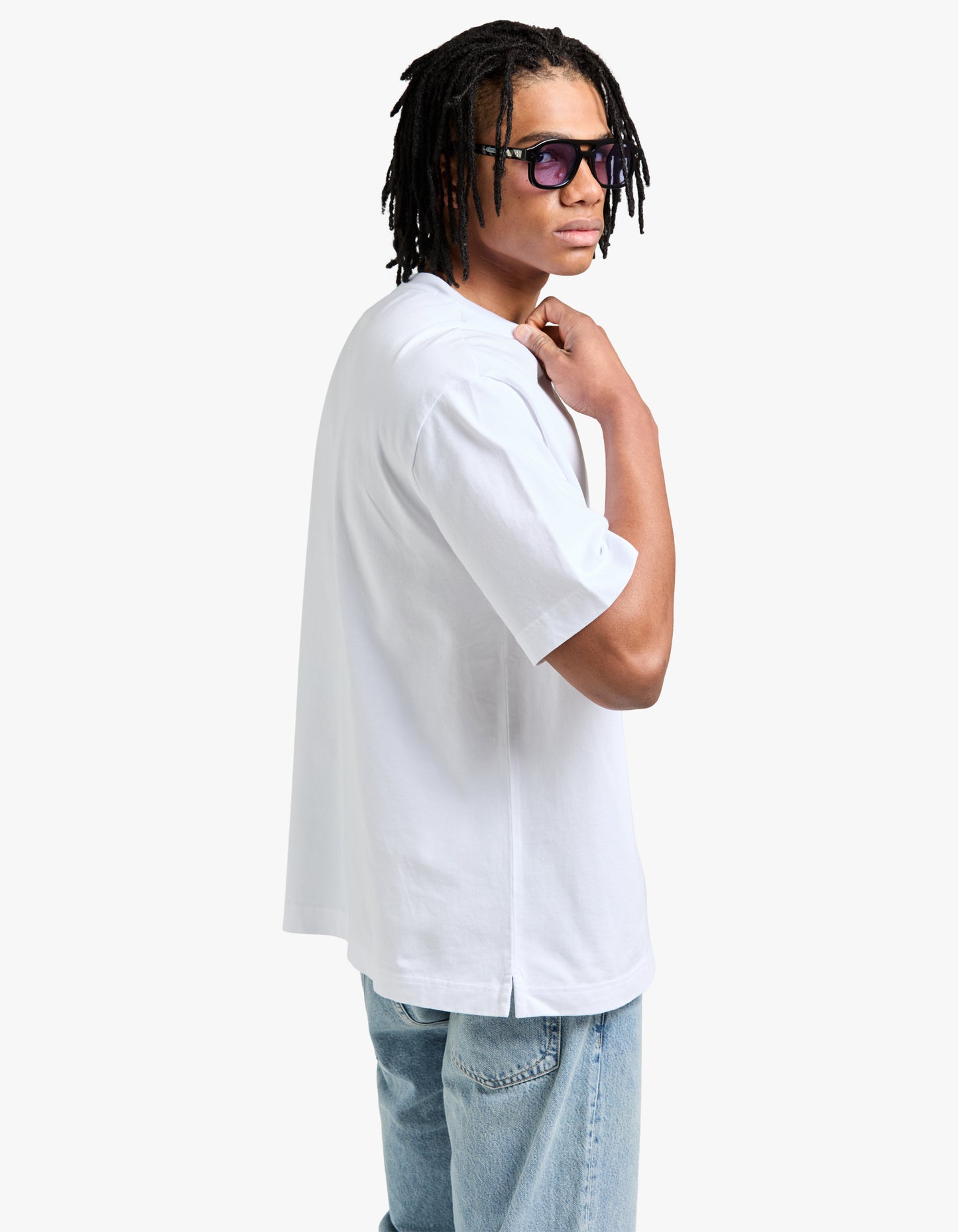 Dressed Fox Oversize T Shirt - White