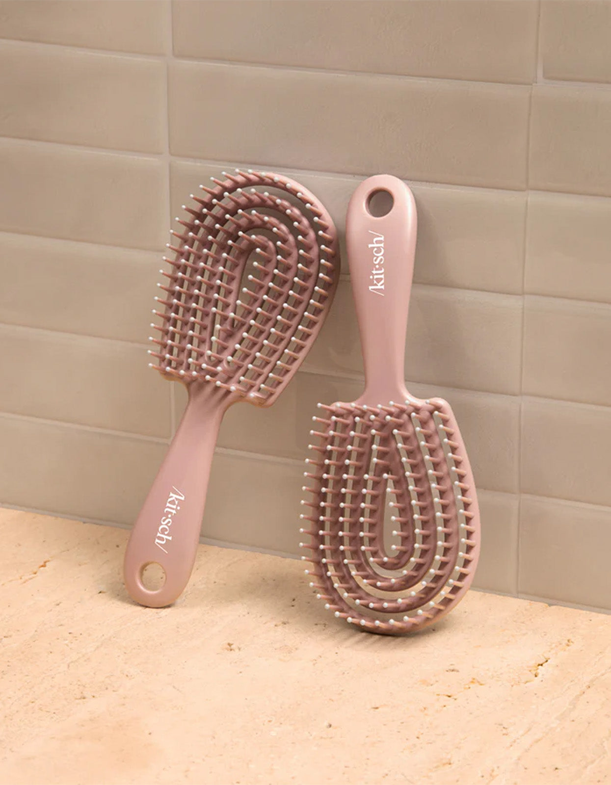 Mini Detangling Flexi Brush - Terracotta