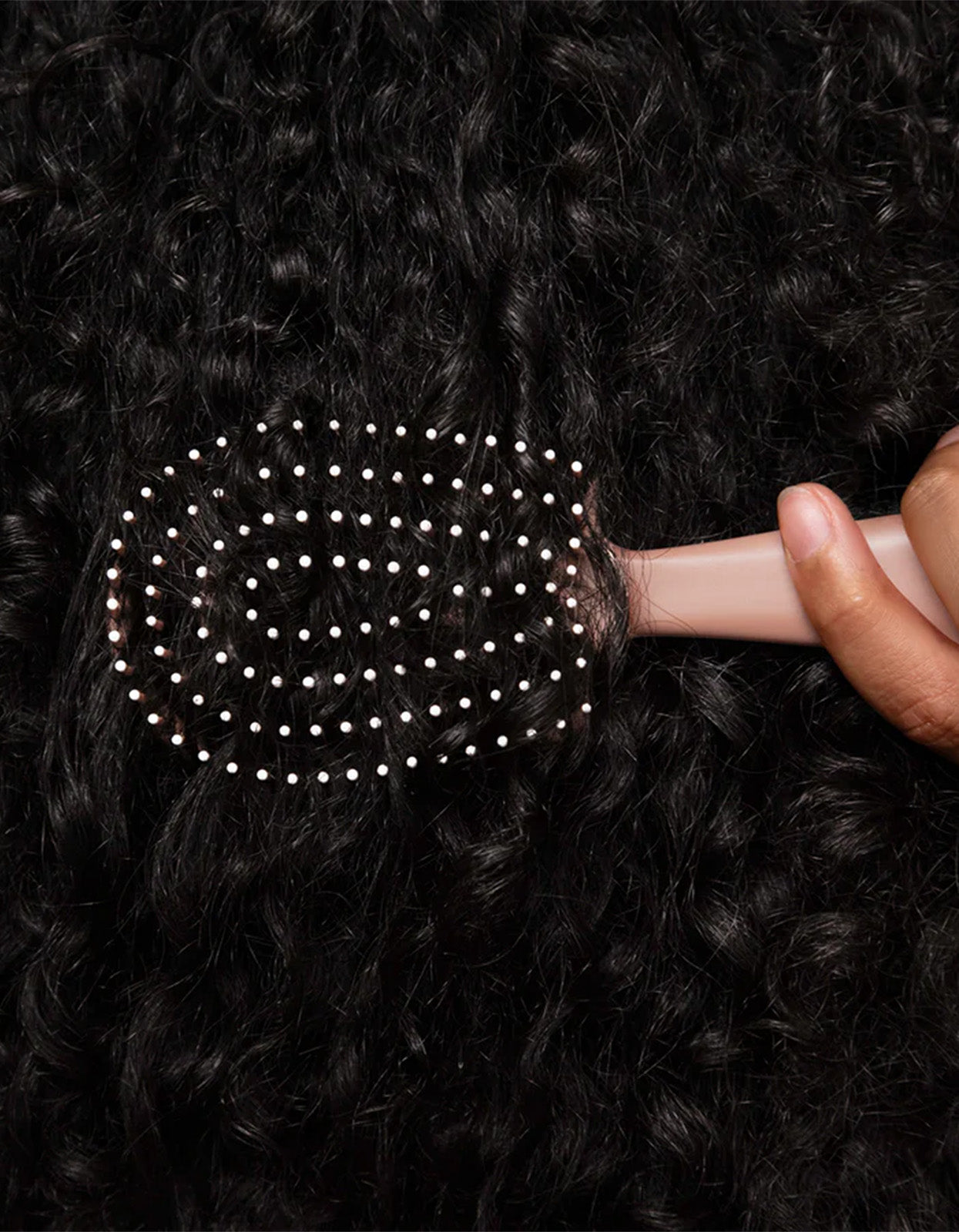 Mini Detangling Flexi Brush - Terracotta