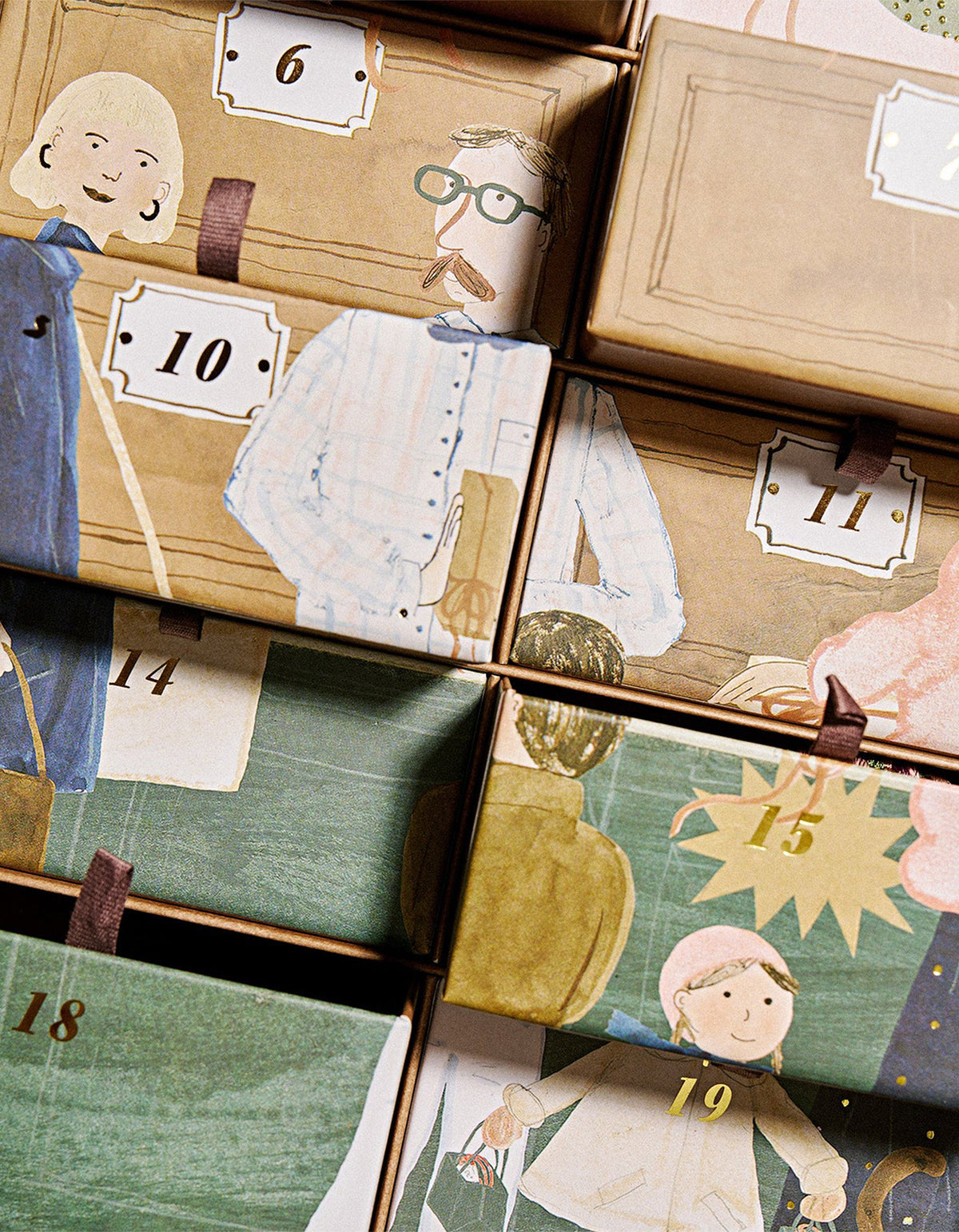 Kknekki Christmas Advent Calendar - Multi