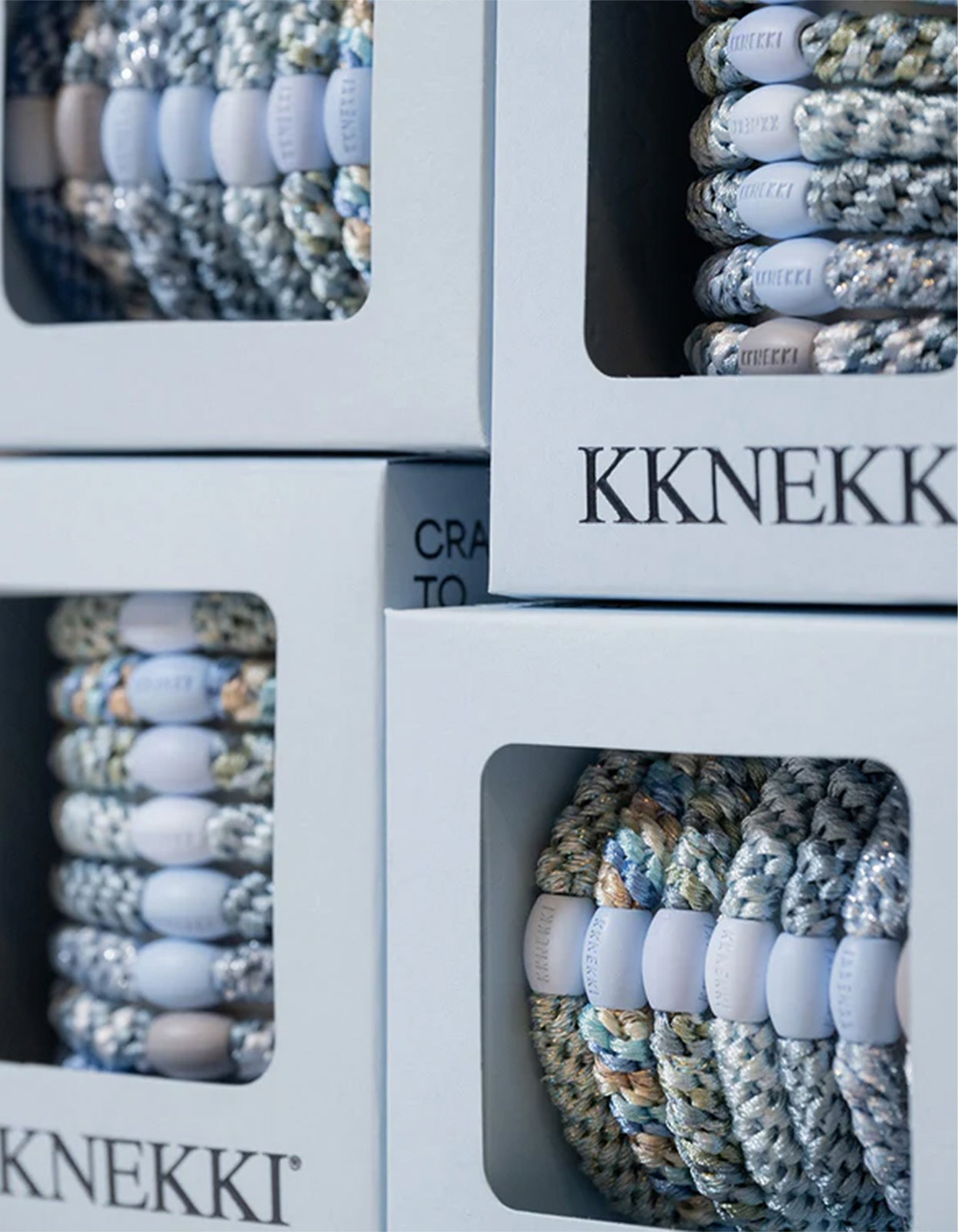 Sky Edition Hair Tie 8 Pack - Sky