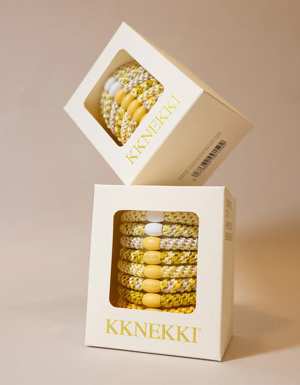 Butter Edition Hair Tie 8 Pack - Butter