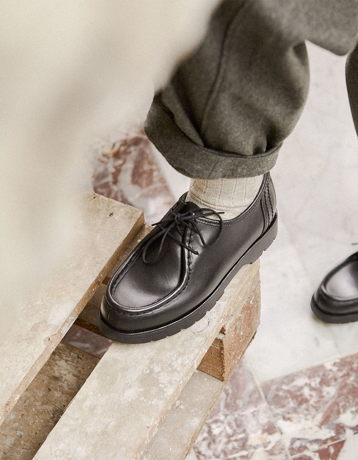 Mens PADROR Shoes - Black