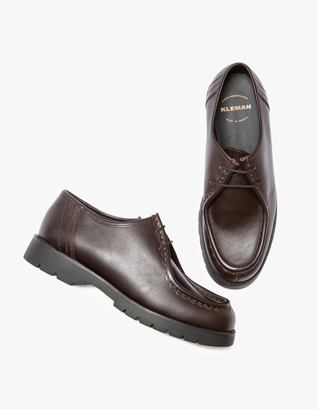 Mens PADROR Shoes - Brown/Black
