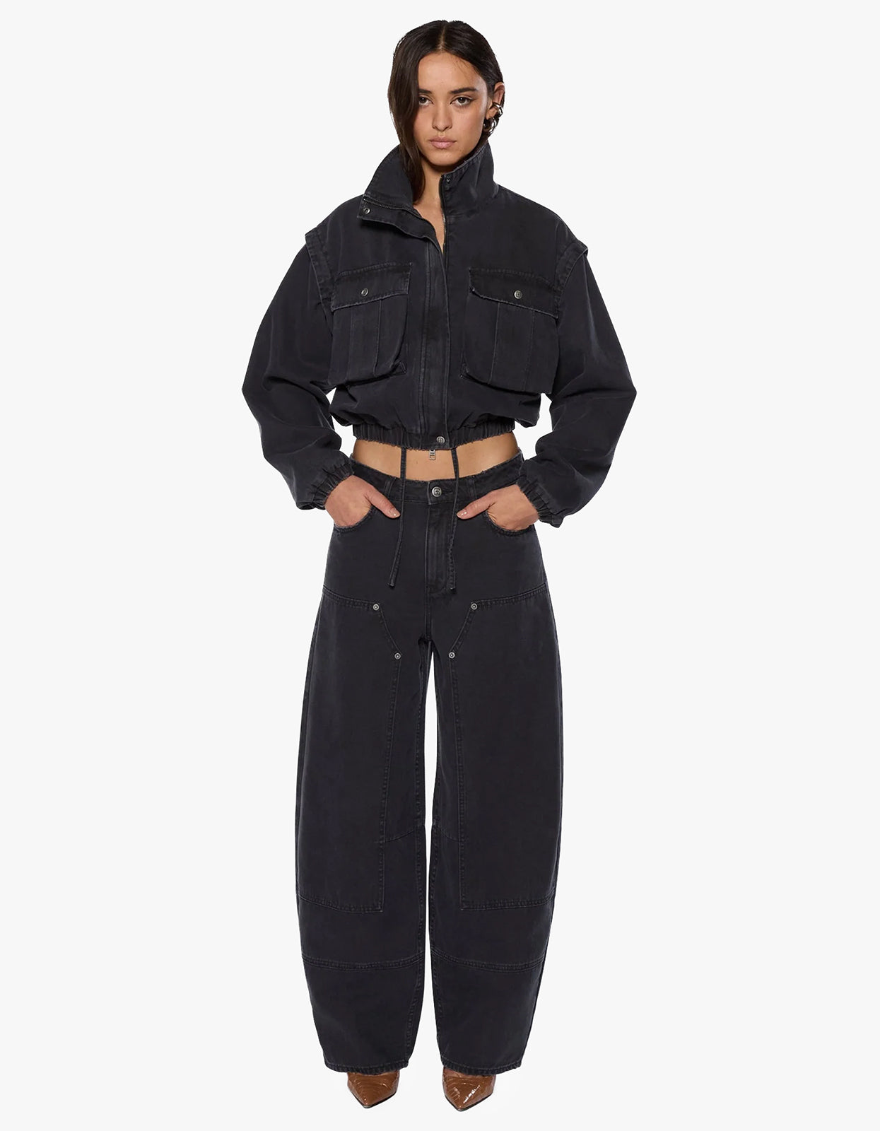 Barrel Jean Carpenter - Black