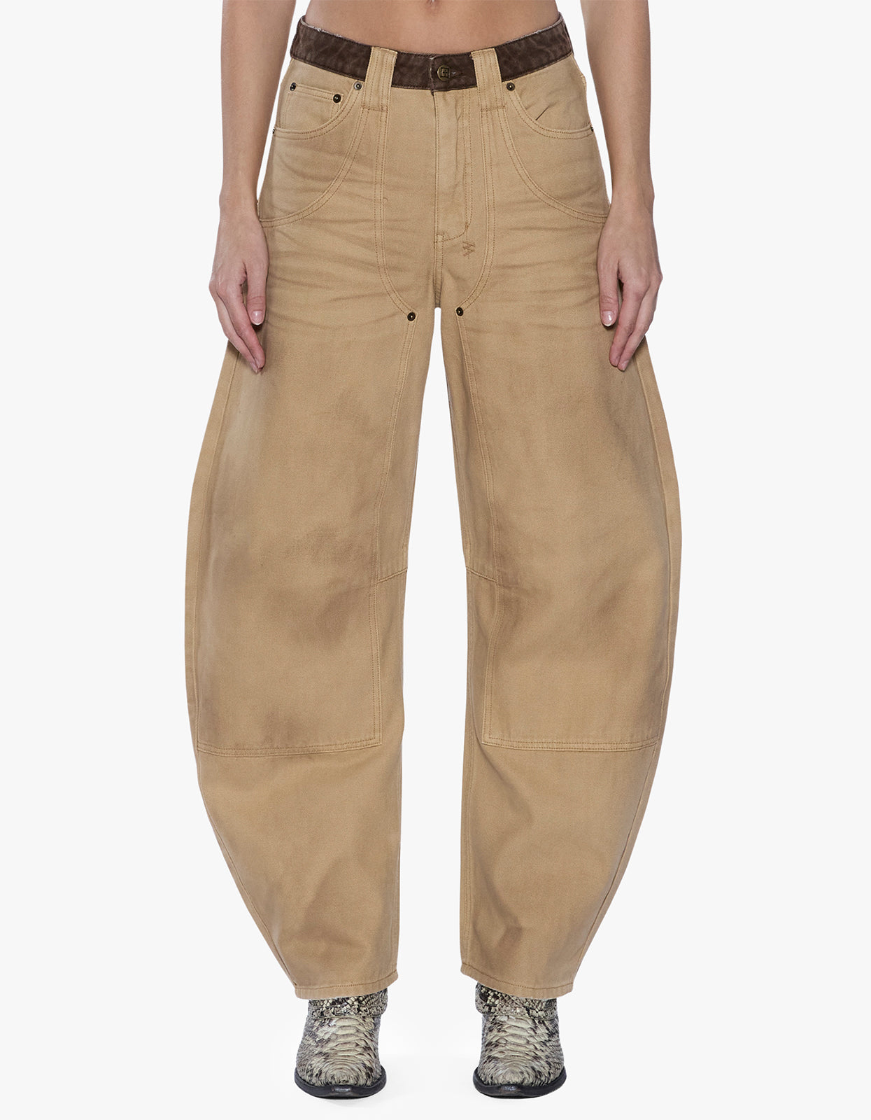 Barrel Jean Carpenter Jean - Sierra Tan