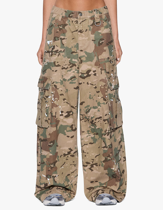 Ksuper Cargo Pant - Woodland Camo