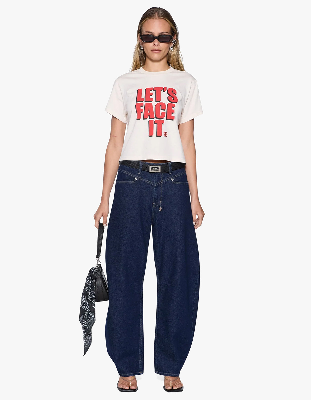 Lets Face It Everday S/S Tee - Bone