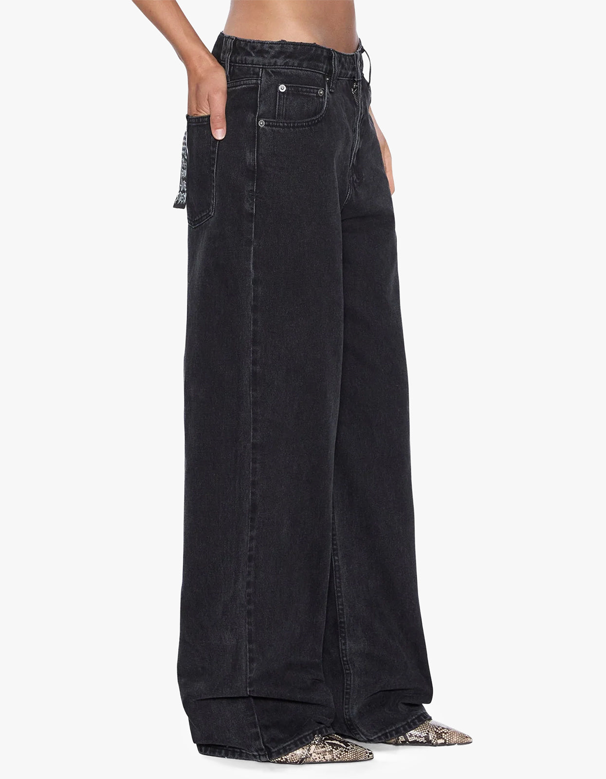 Low Rider Jean - Noir