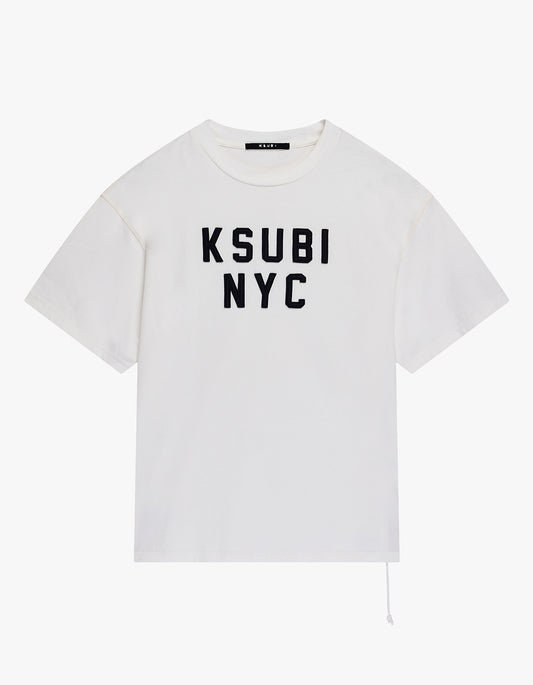NYC Ekcess S/S Tee - Tru White