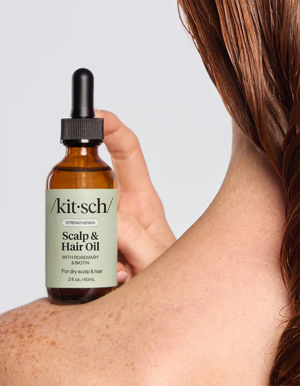 Scalp & Hair Strengthening Oil - Green