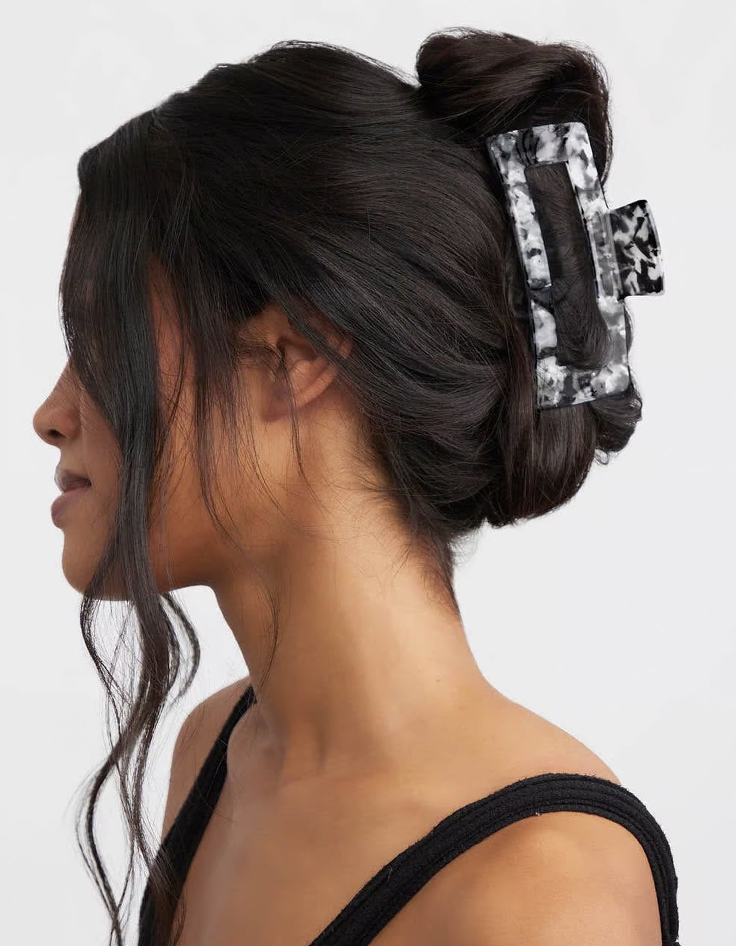 Recycled Plastic Jumbo Claw Clip - Black