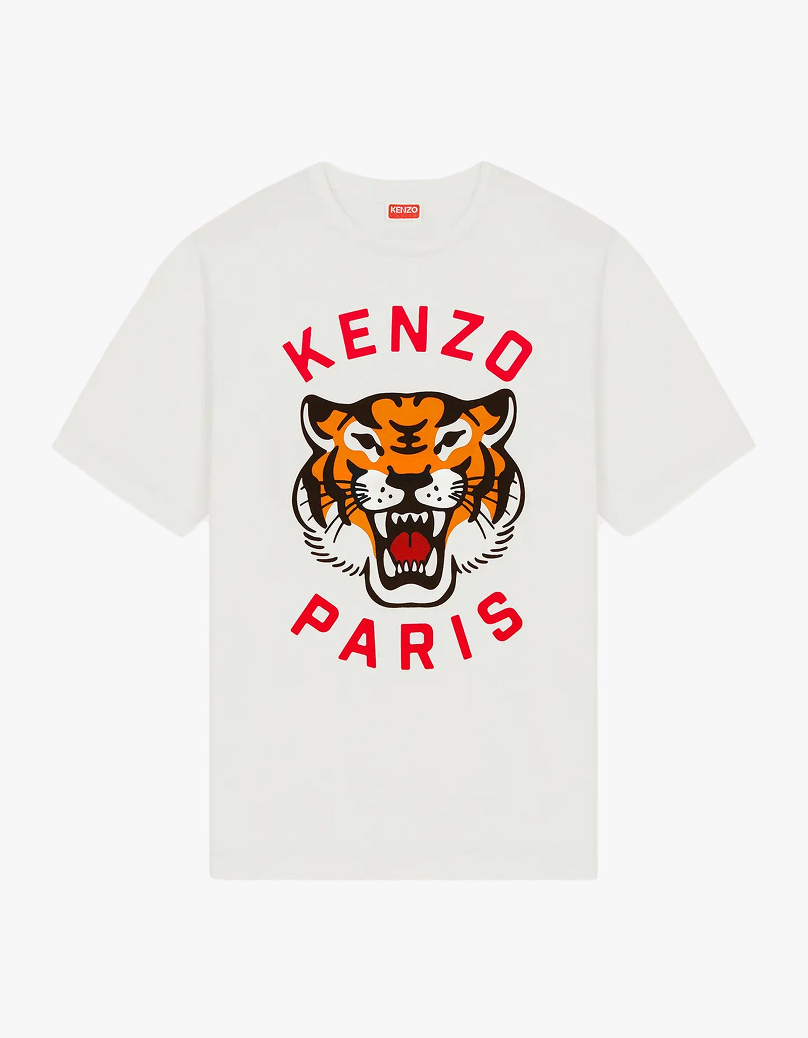 Superette | Lucky Tiger Oversize T Shirt - 02 Off White