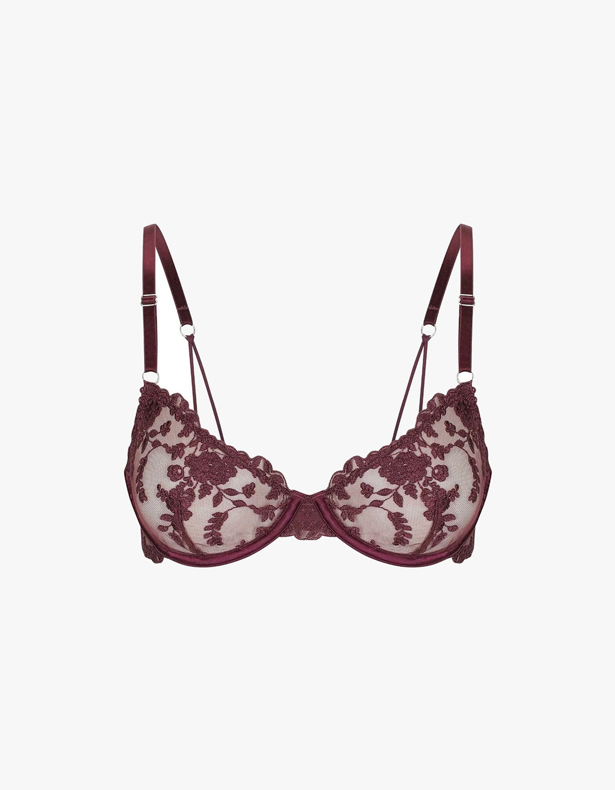 Nicolette Underwire - Raisin