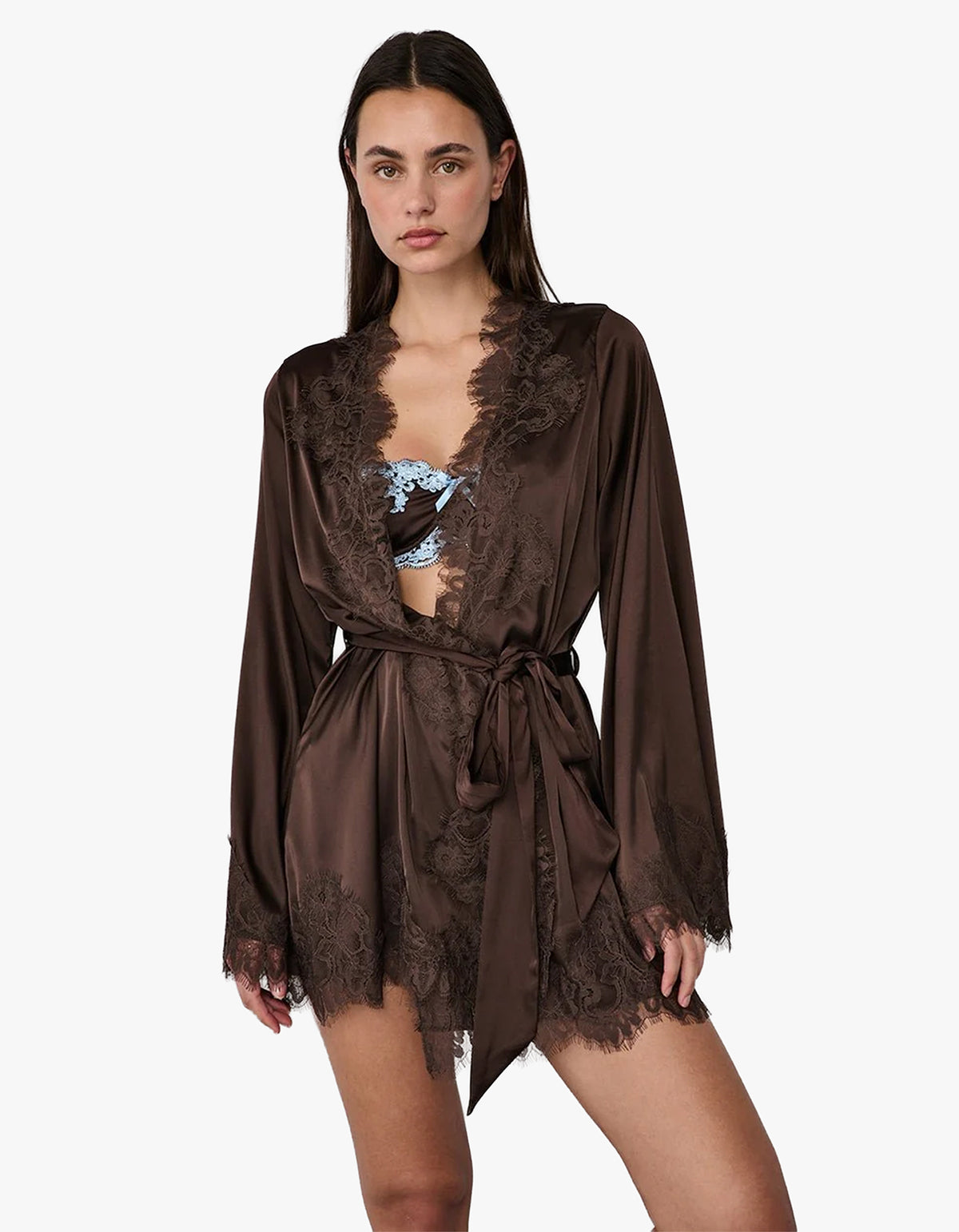Olivia Robe - Espresso