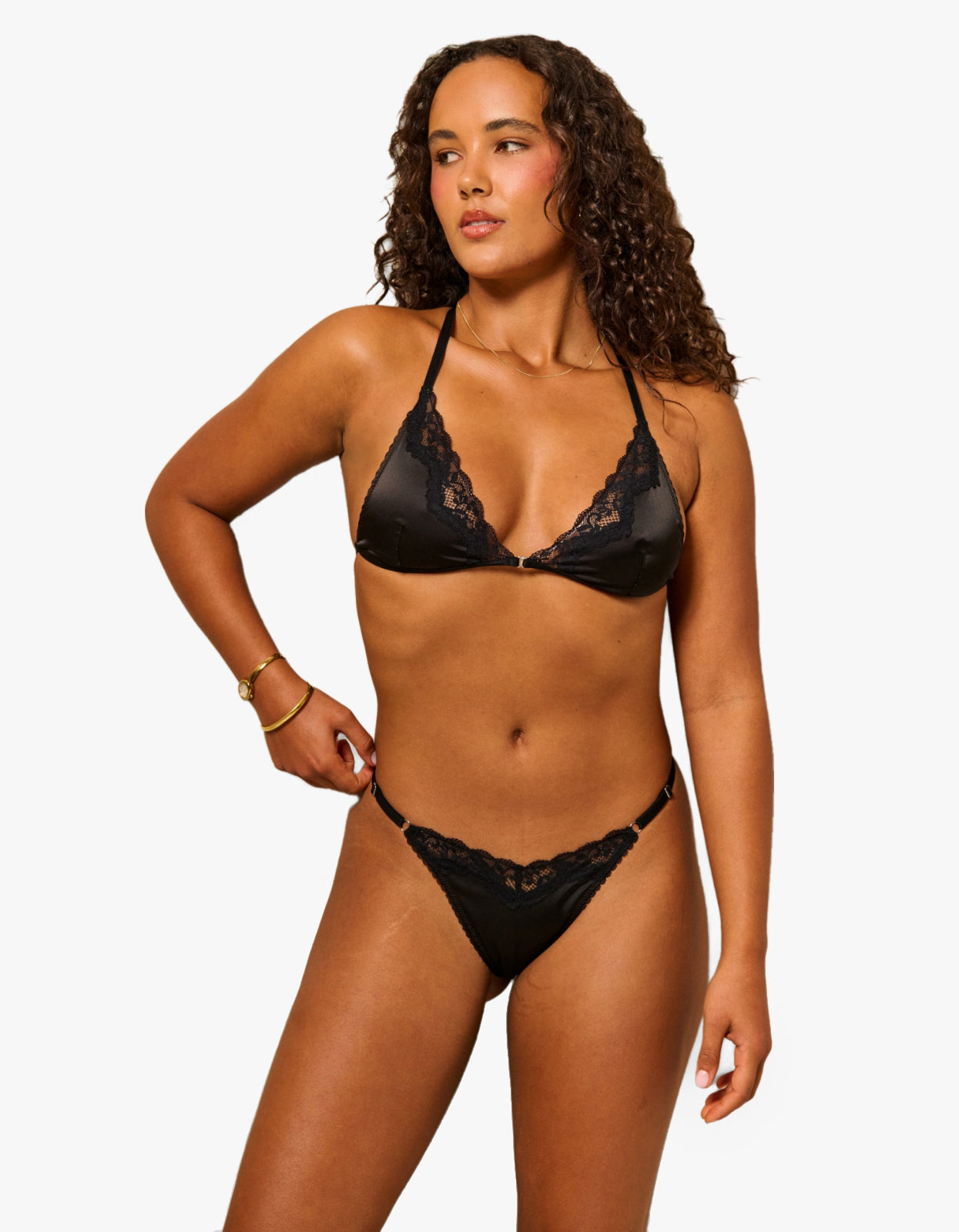 Sadie Thong - Black