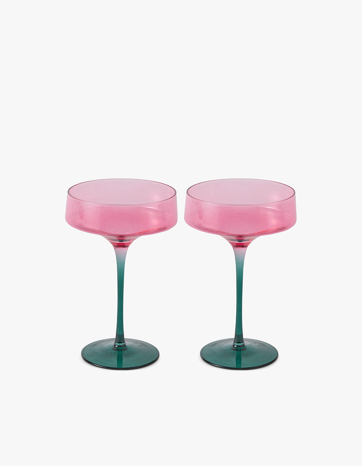 Isle Of Pink Margarita Glass 2P Set