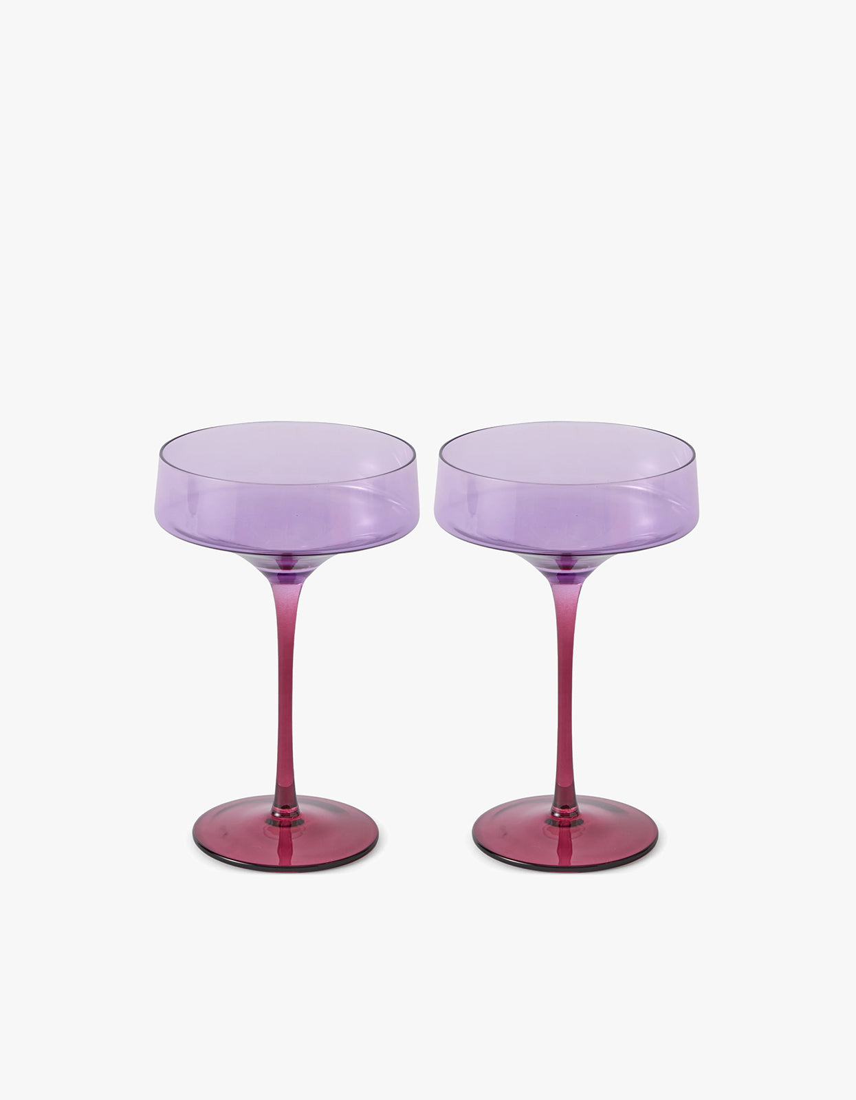 Lilac Fiesta Margarita Glass 2P Set
