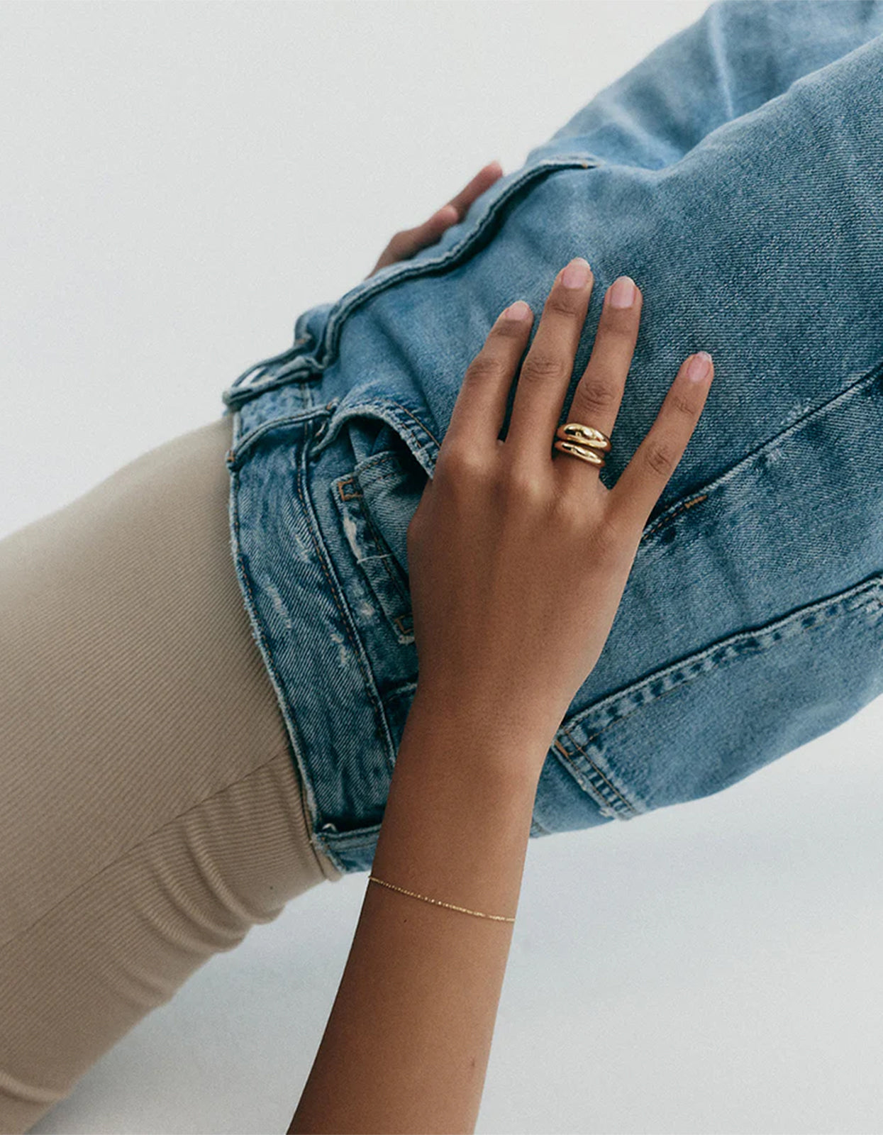Duality Chain Bracelet - 18K Gold Plated