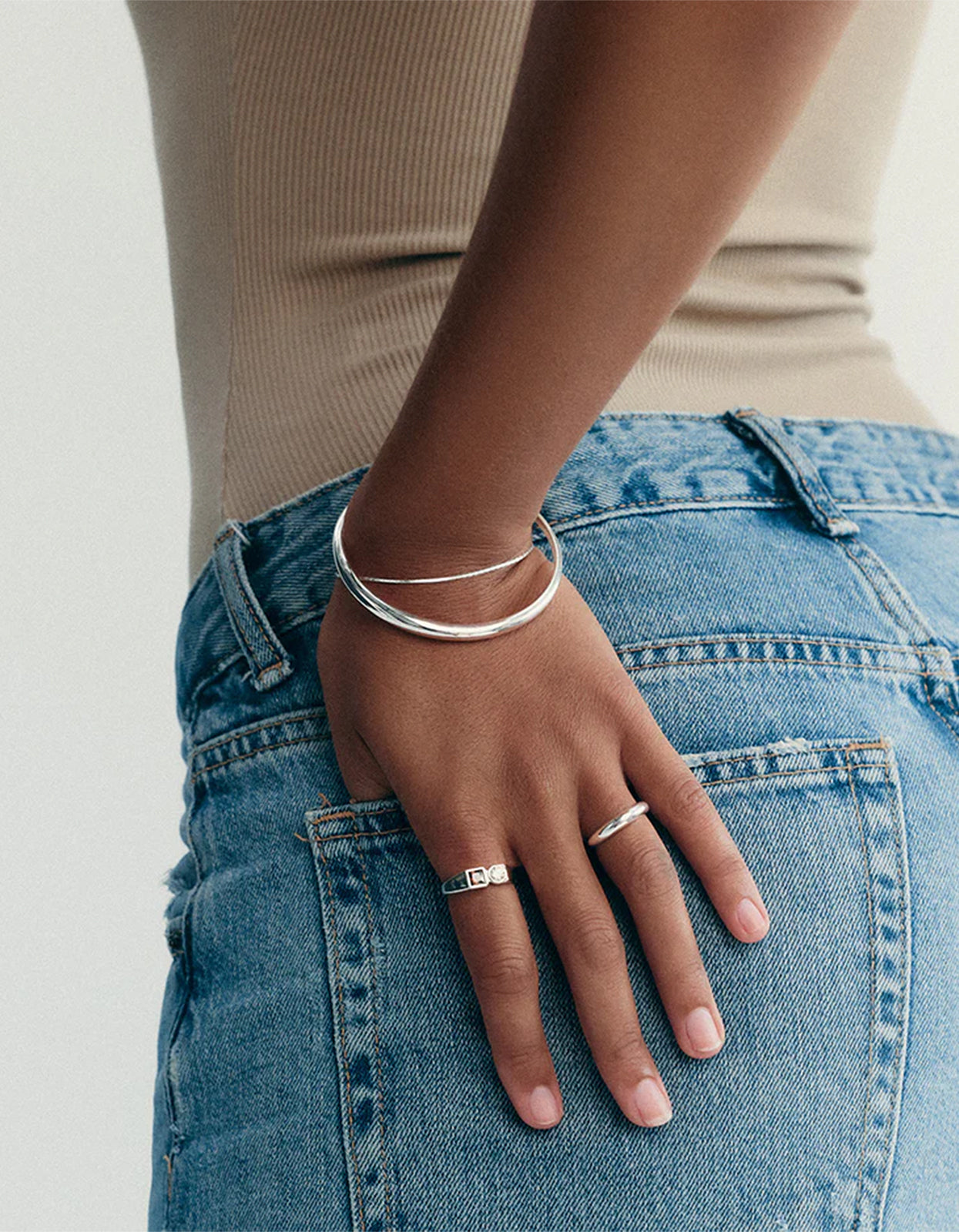 Duality Chain Bracelet - Sterling Silver