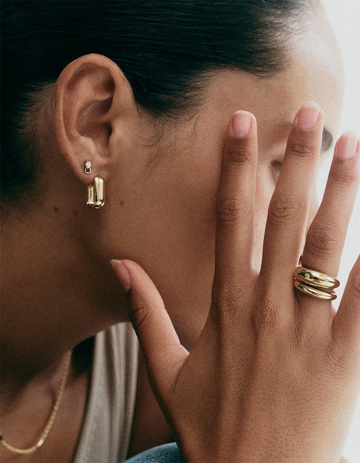 Ember Studs - 18K Gold Plated