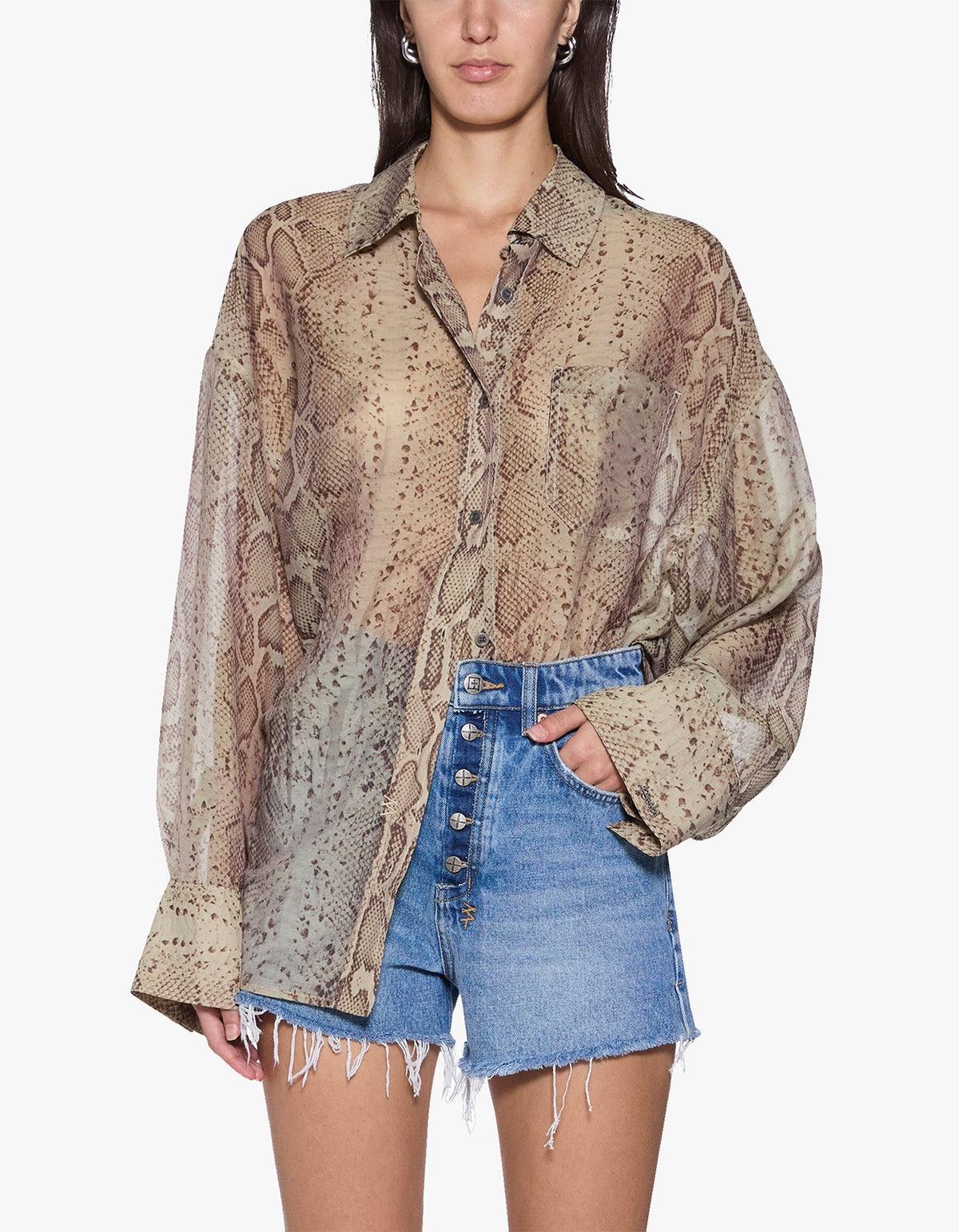 Astra L/S Shirt Sheer - Venom