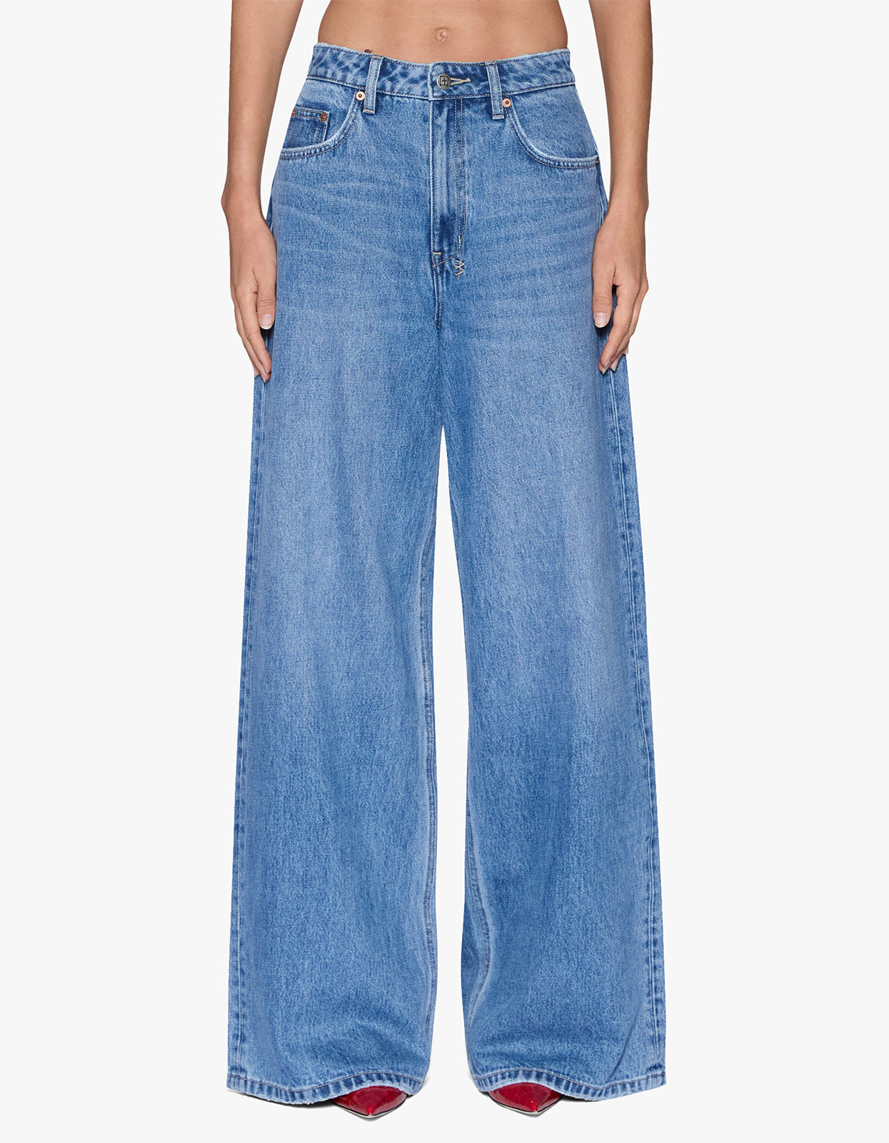 Boyfriend Jean Frenchie Blue - Frenchie Blue