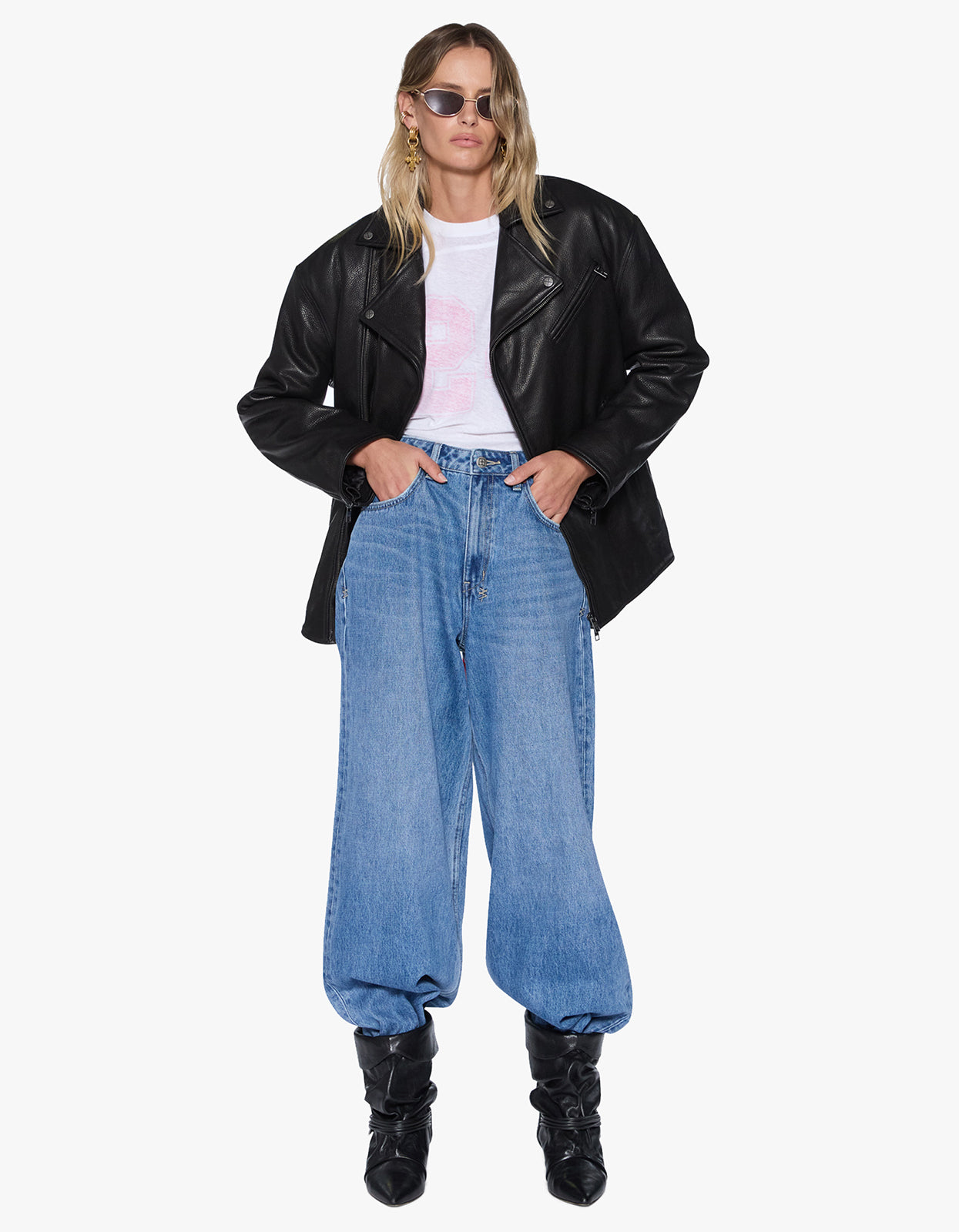 Boyfriend Jean Frenchie Blue - Frenchie Blue