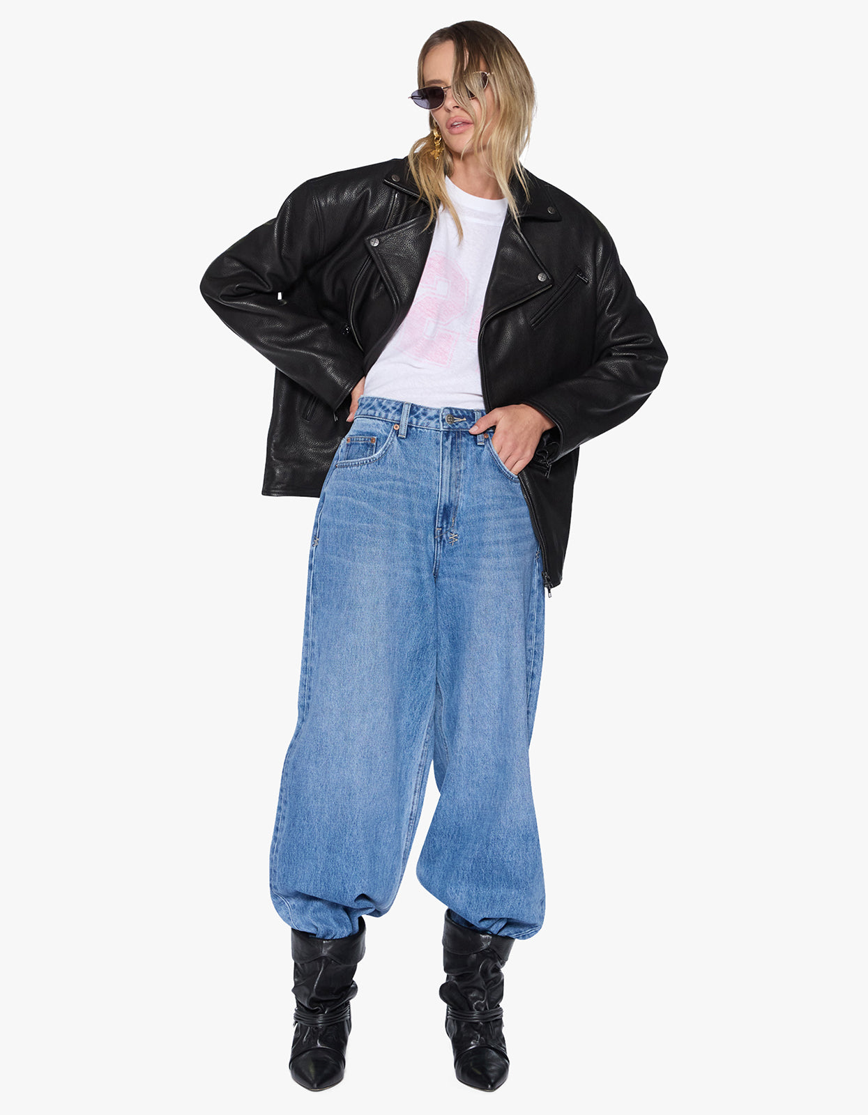 Boyfriend Jean Frenchie Blue - Frenchie Blue