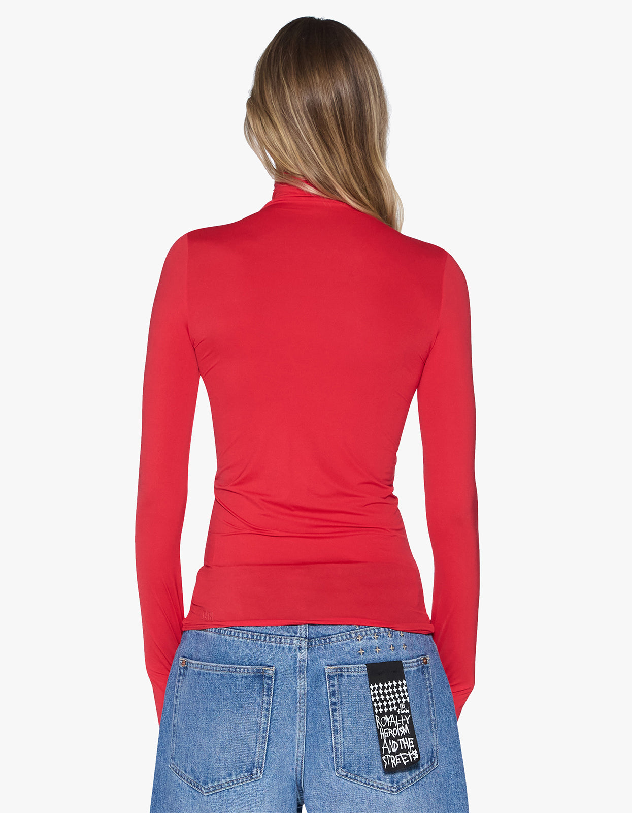 Charmer L/S Top Pop Red - Pop Red