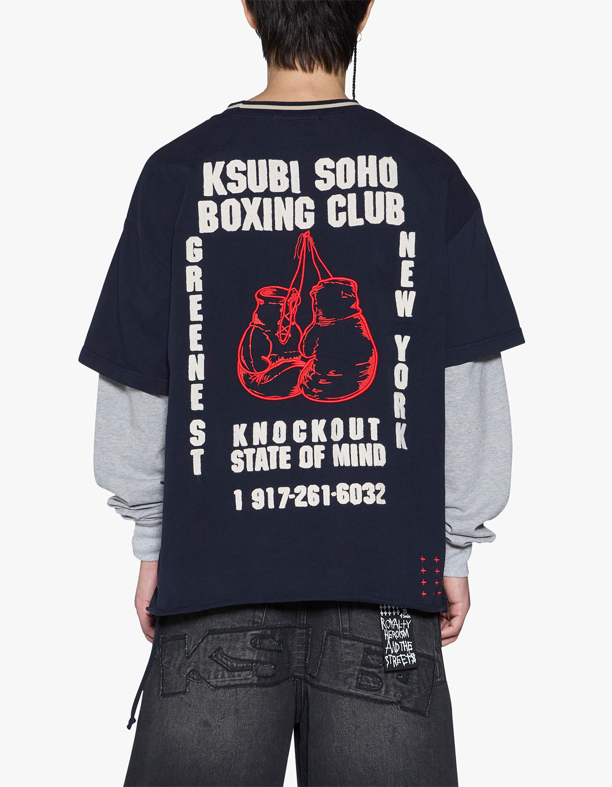 Club Ekcess Layered L/S Tee - Deep