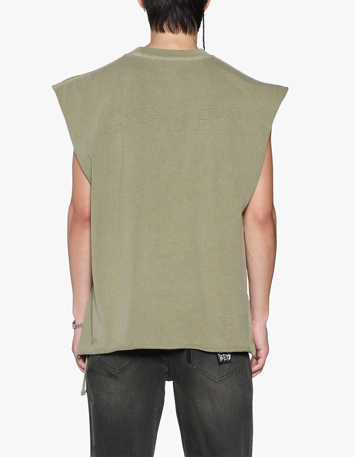 Intruder Cut Off Tee - Militant