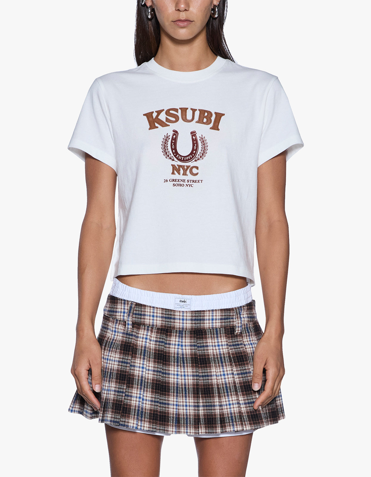 Ksubi Ranch Shrunken S/S Tee - Vintage White
