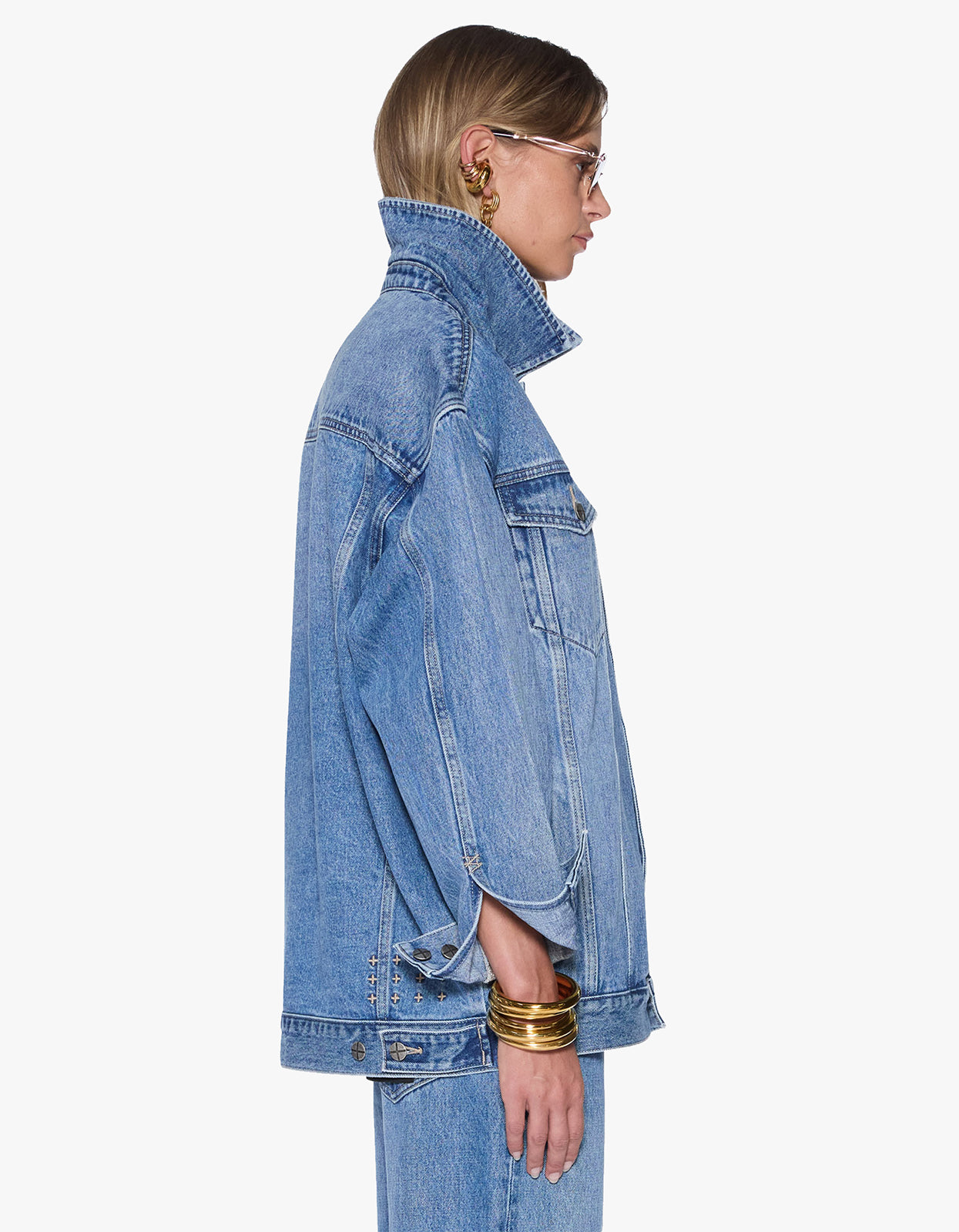 Ksuper Trucker Frenchie Blue - Blue