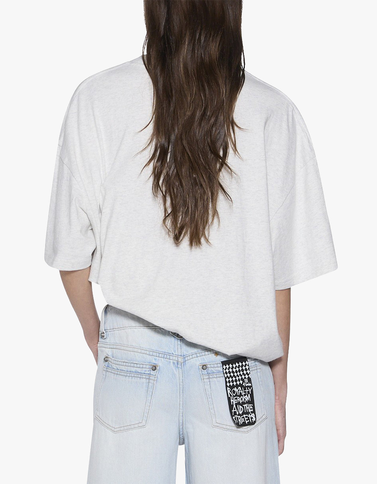 Nyc Sports Boyfriend S/S Tee - Grey