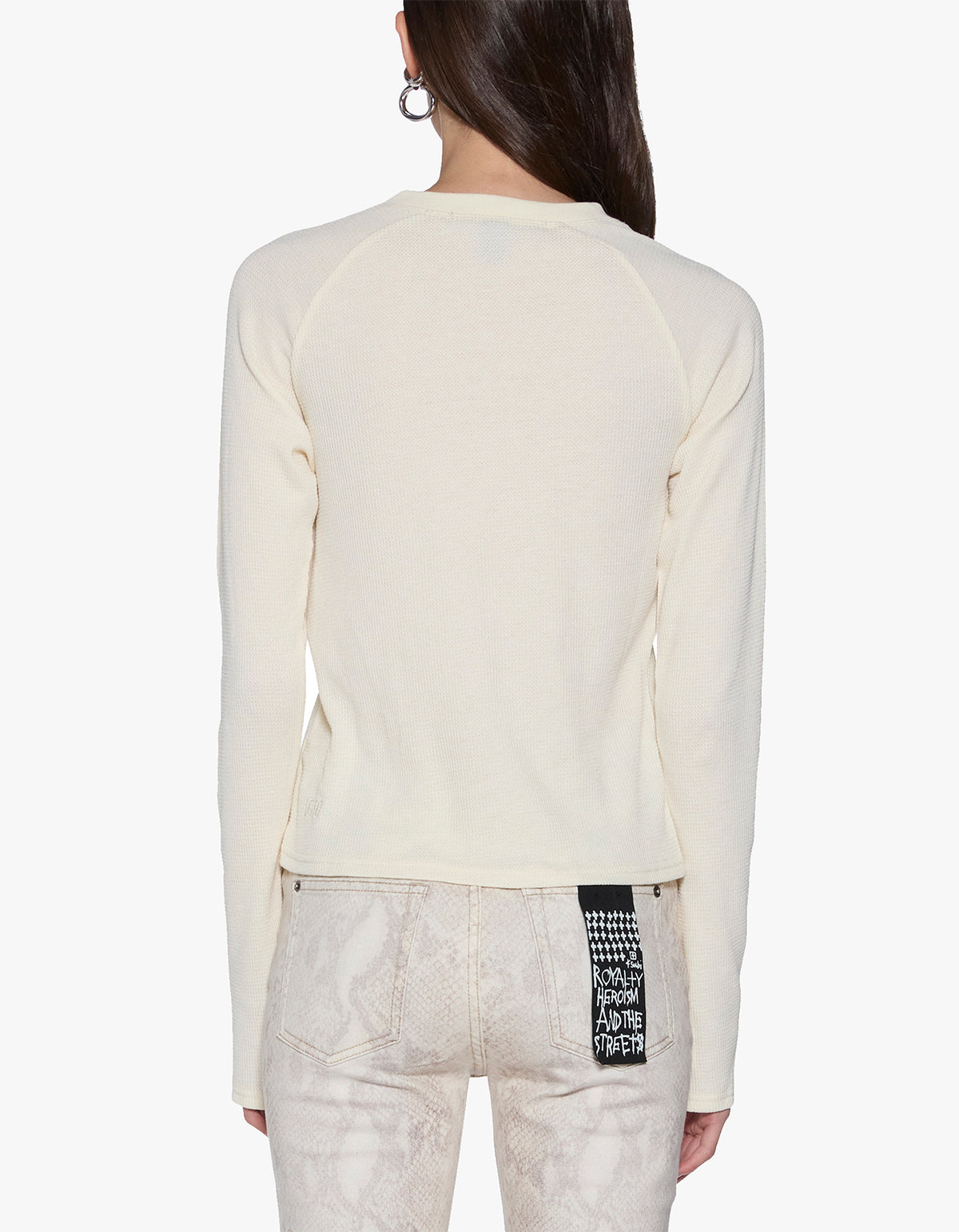 Regiment Porter L/S Tee - Vintage White