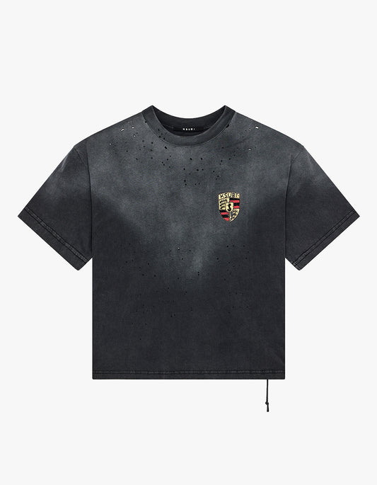 Shield Halen S/S Tee - Charcoal Fade