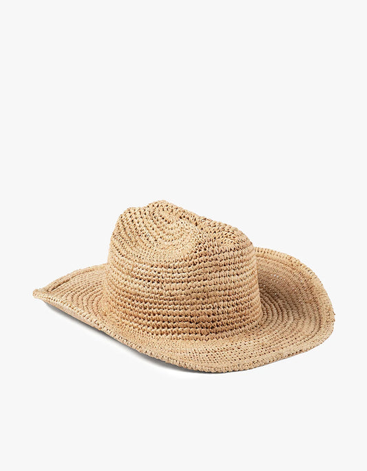 Raffia Cowboy - Natural