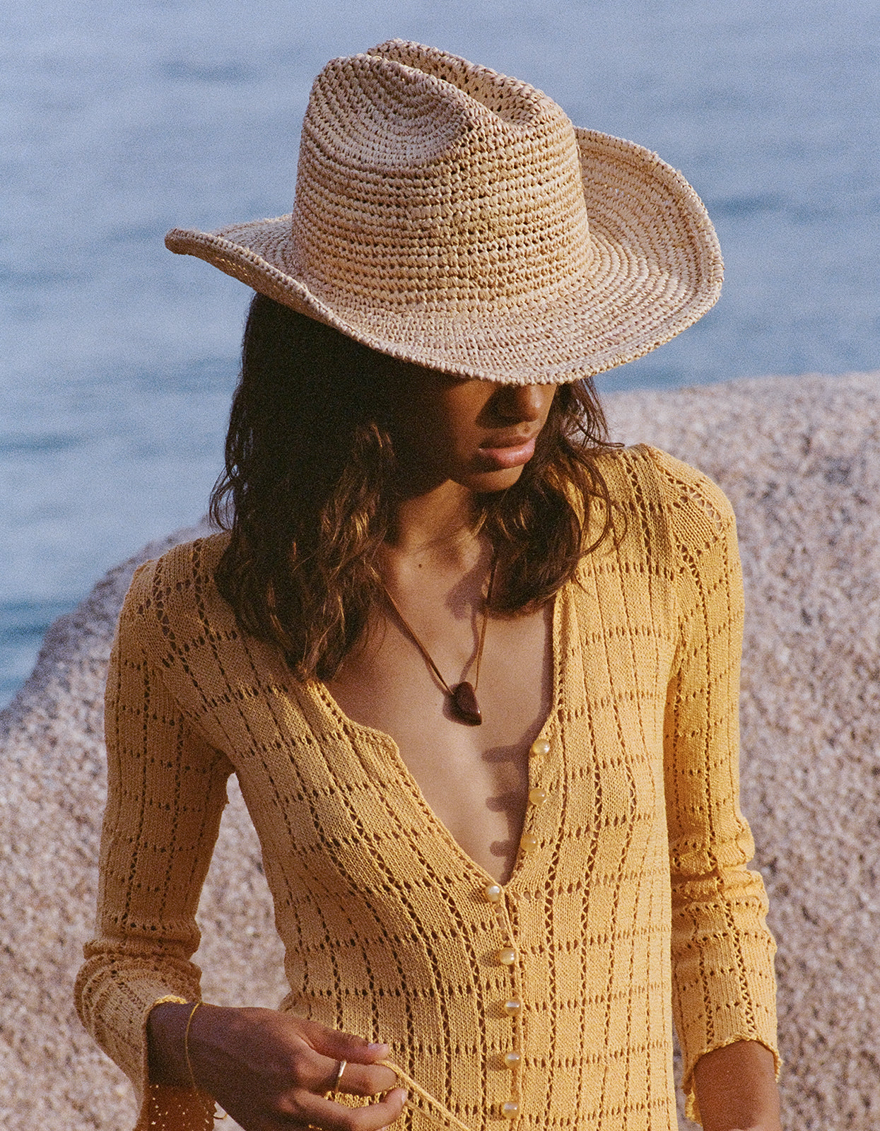 Raffia Cowboy - Natural