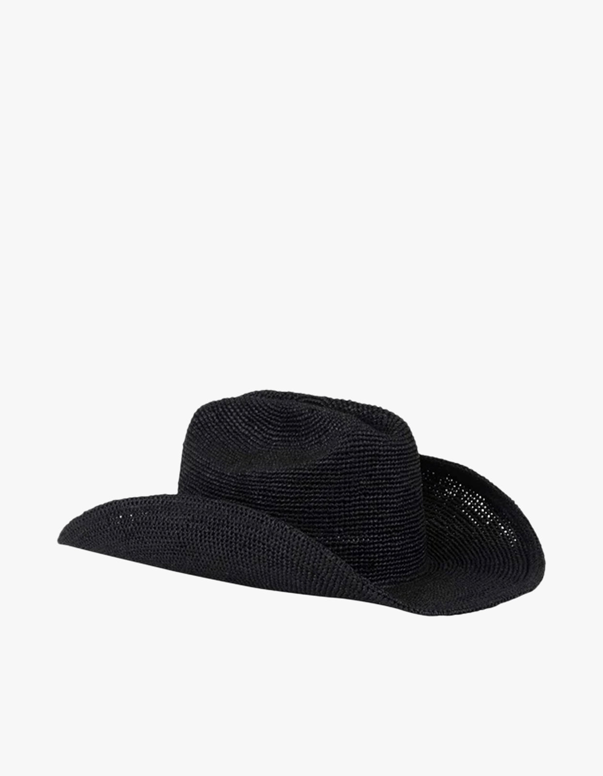 Raffia Cowboy - Noir