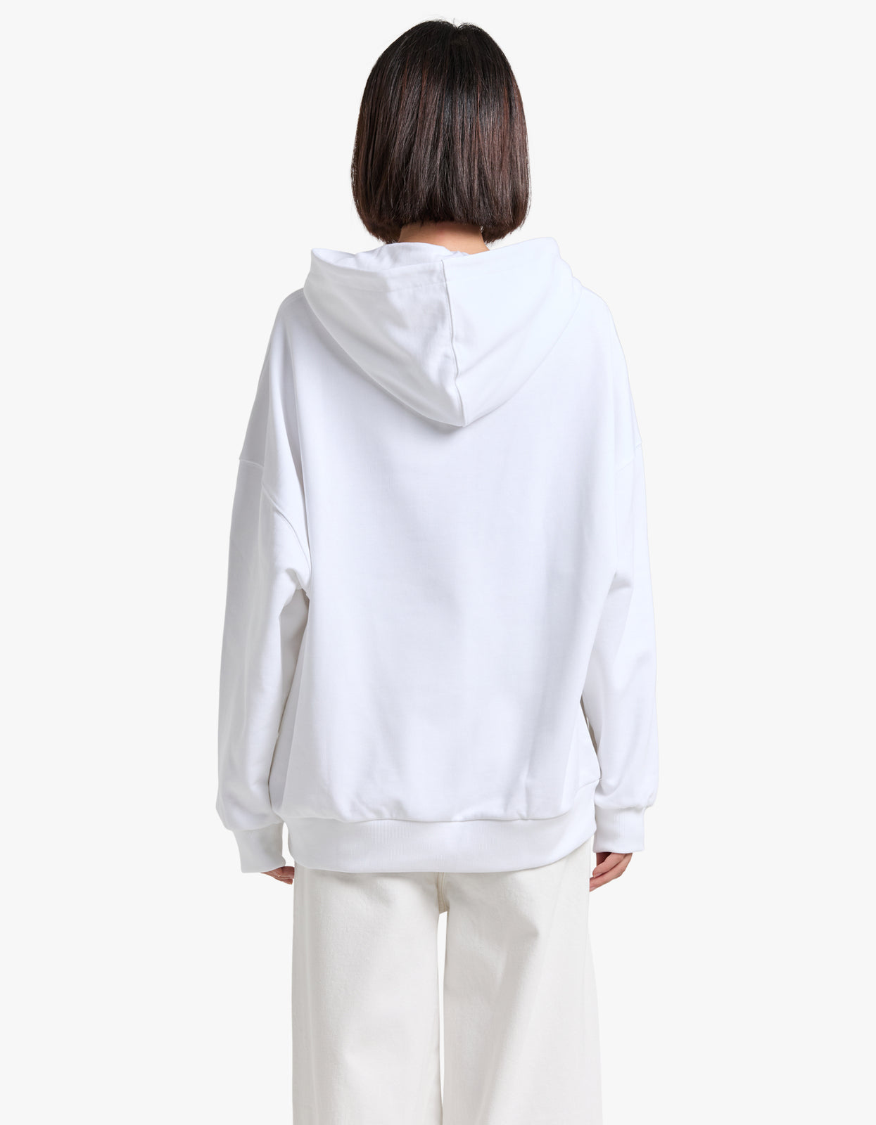 Superette | Oversized Logo Hoodie - White 112