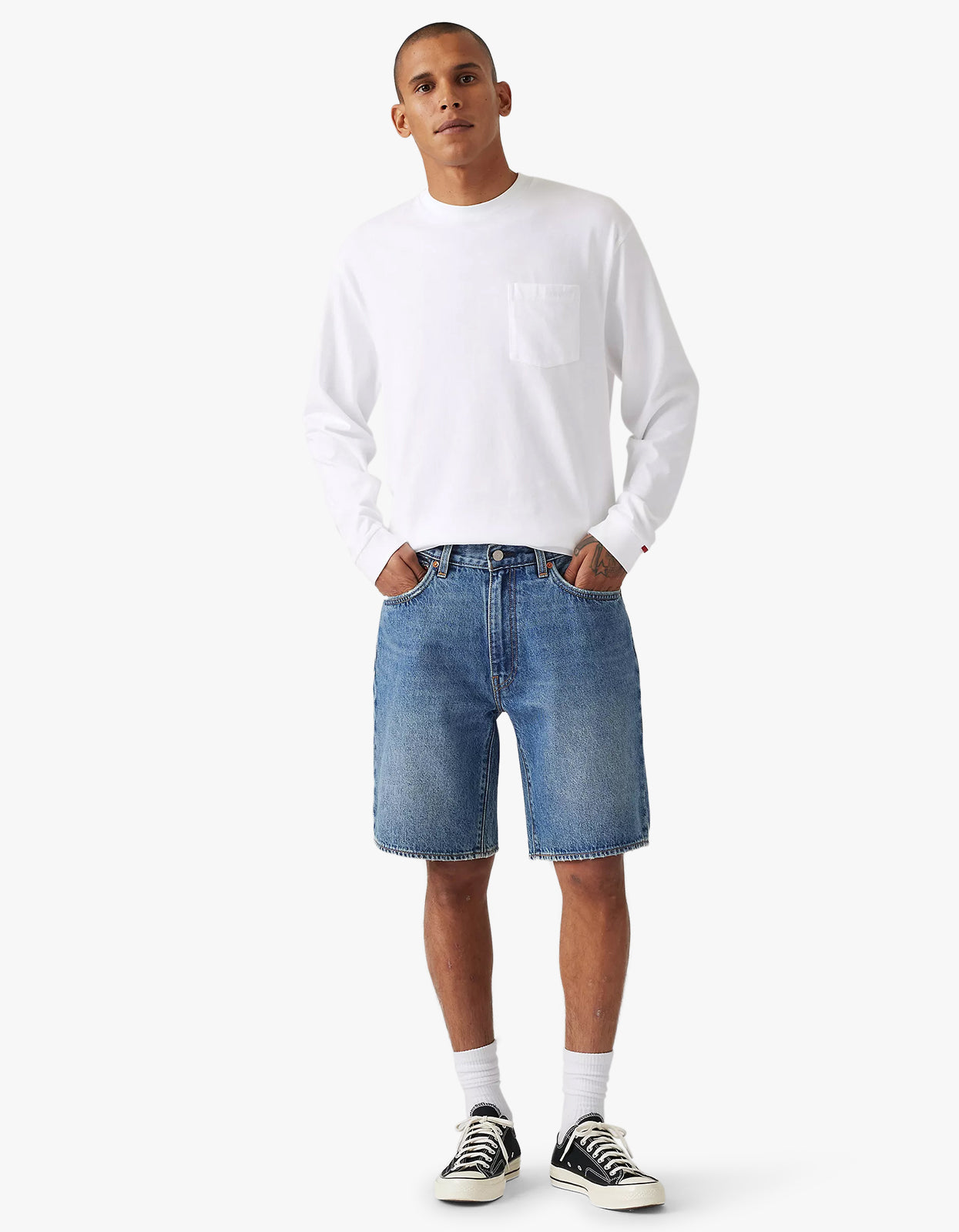 454 Relaxed Denim Shorts - My Frequency