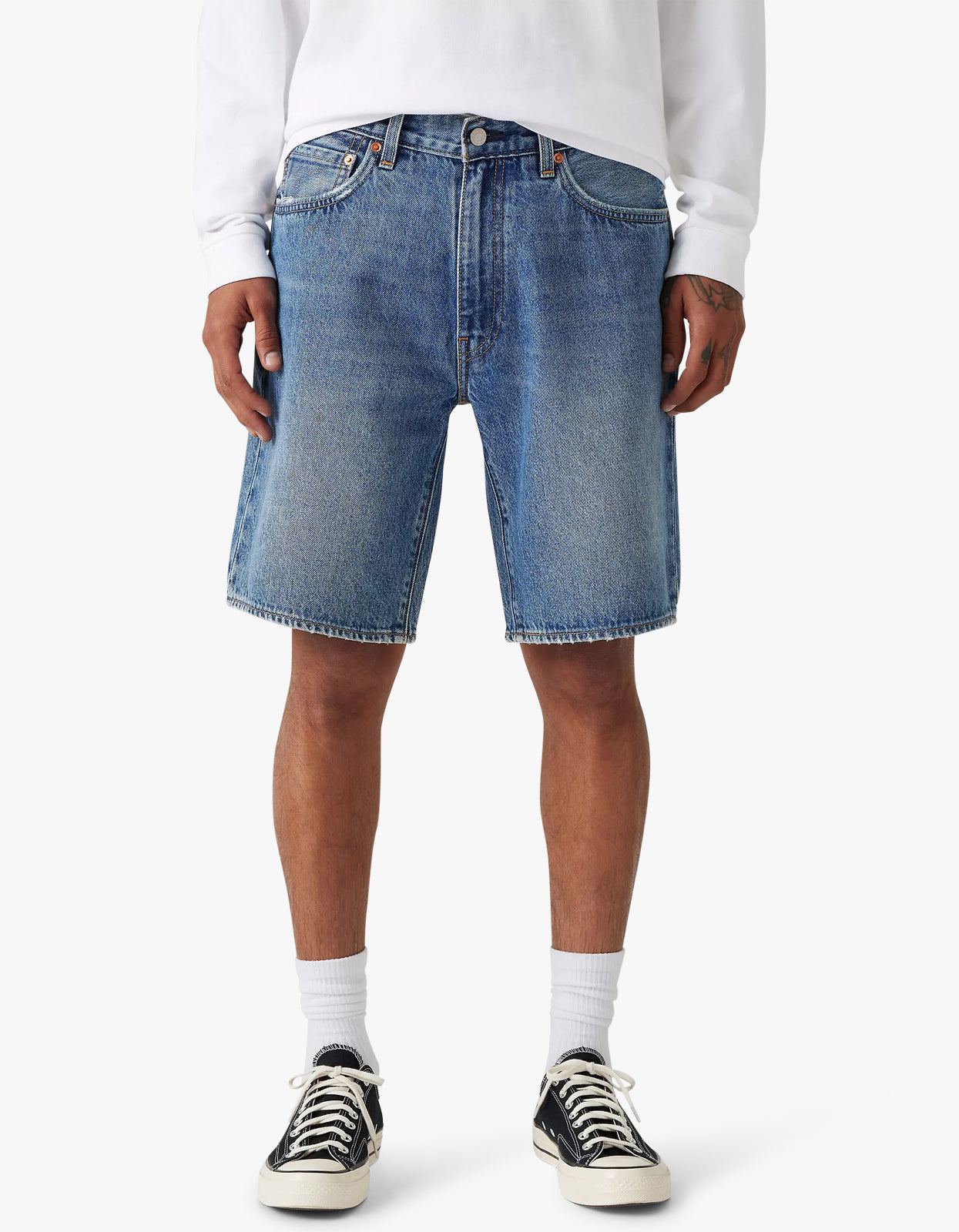 454 Relaxed Denim Shorts - My Frequency