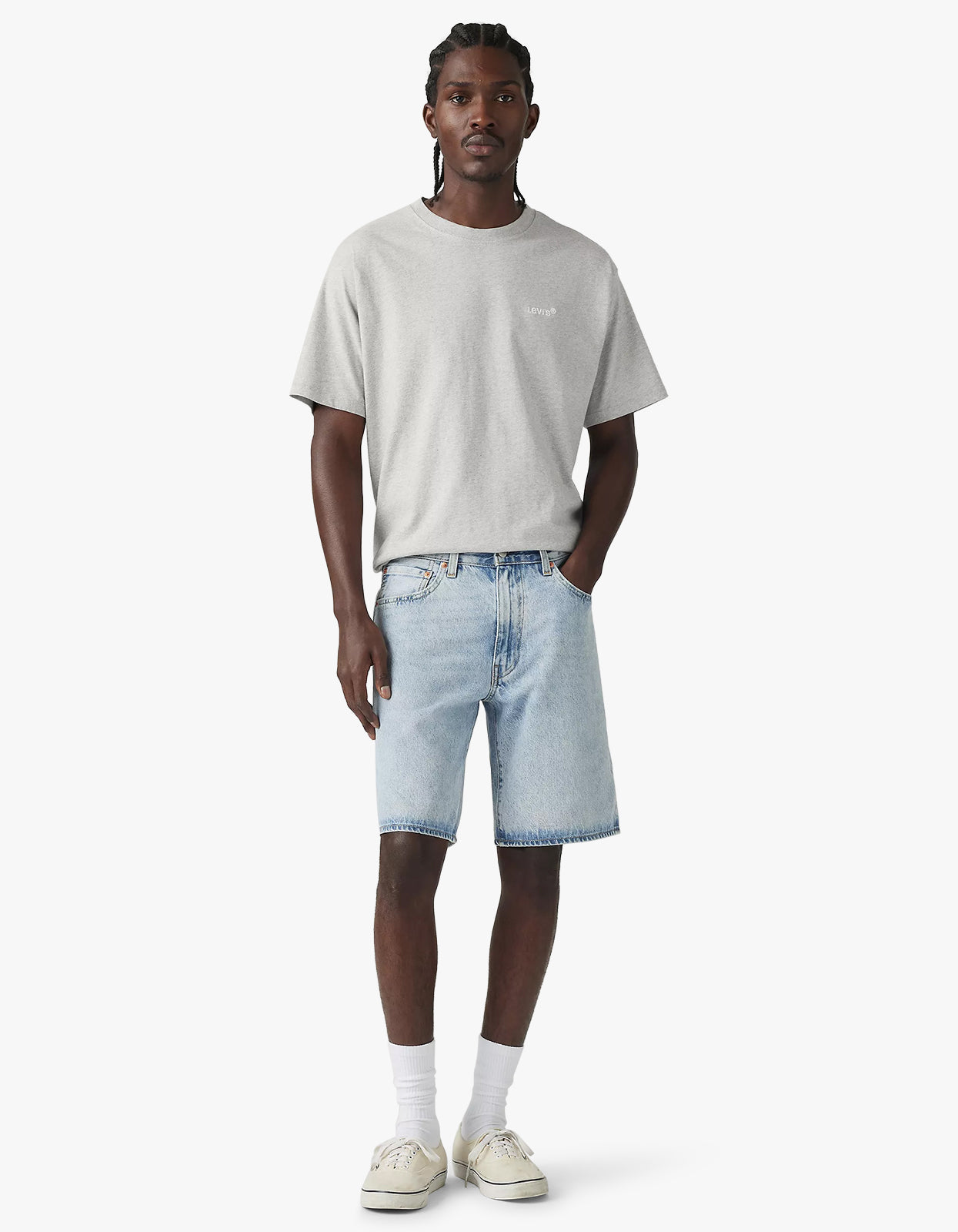 454 Relaxed Denim Shorts - Blues And Rhythm