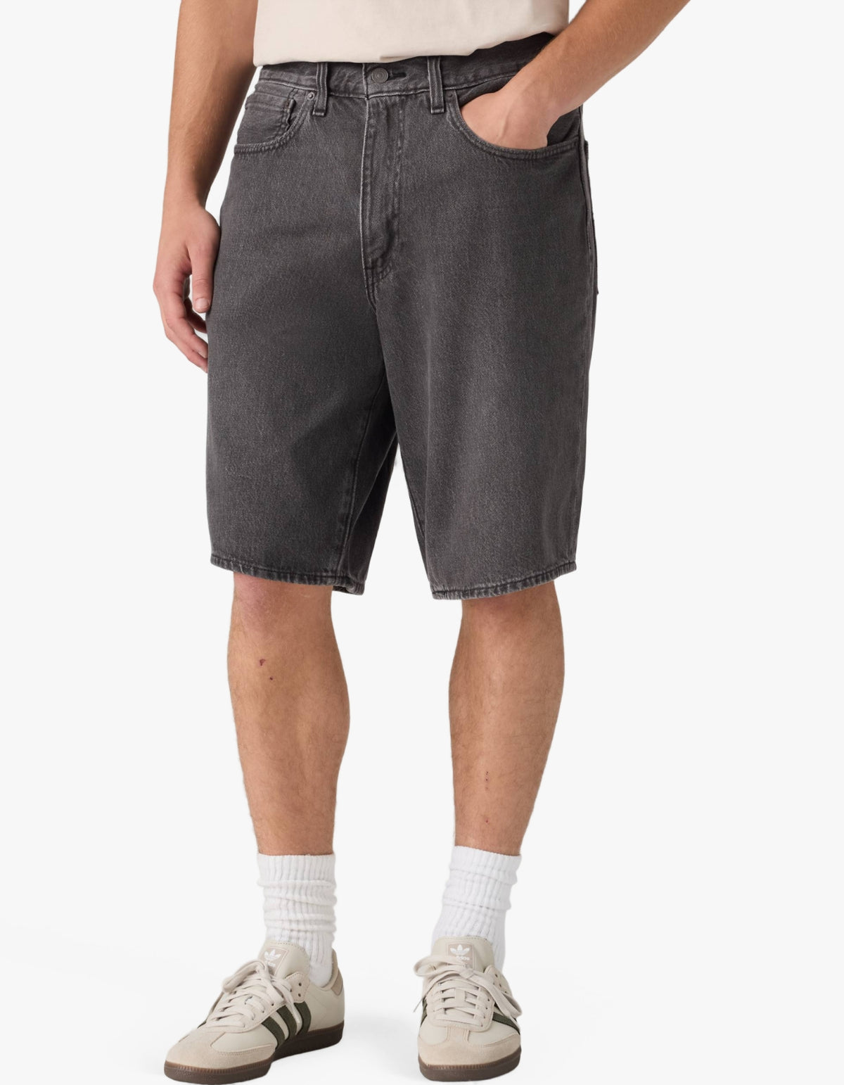 478 Baggy Denim Shorts - Overnight Bag