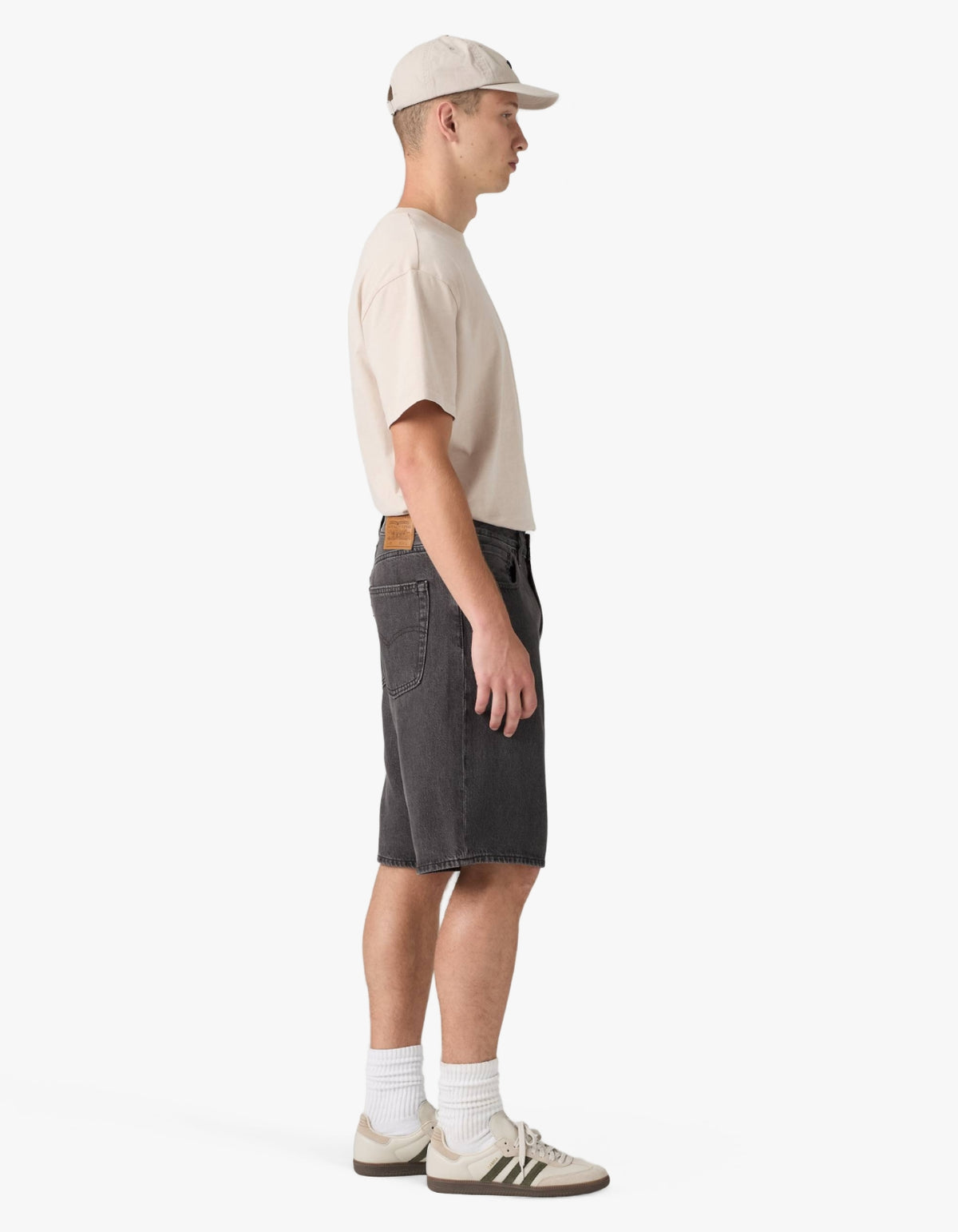 478 Baggy Denim Shorts - Overnight Bag