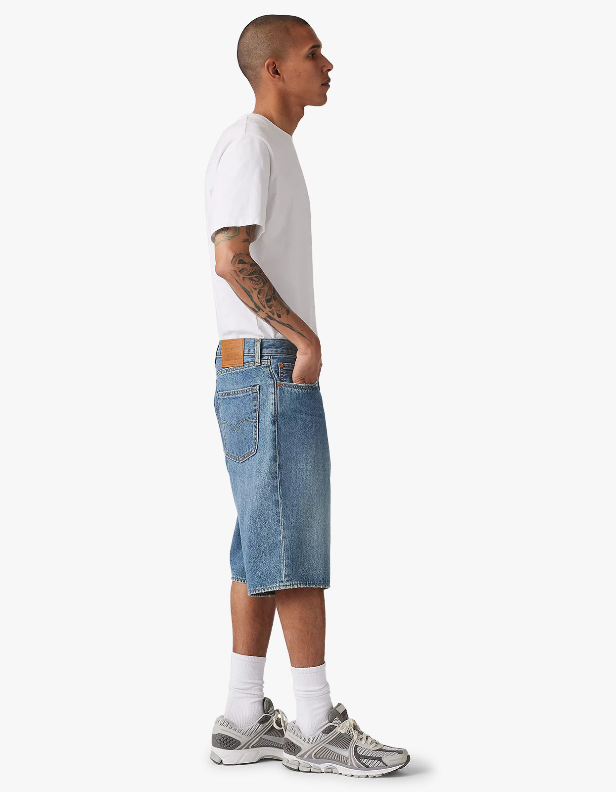 478 Baggy Denim Shorts - My Frequency Shorts