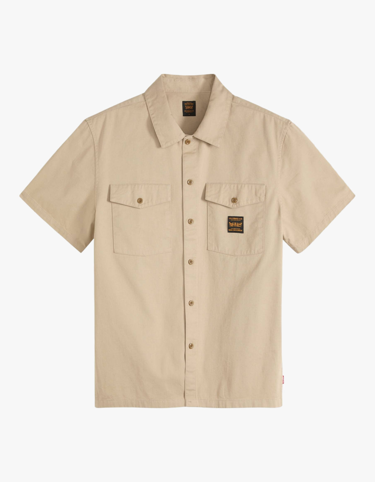 Workwear S/S Worker Shirt - Trench Coat